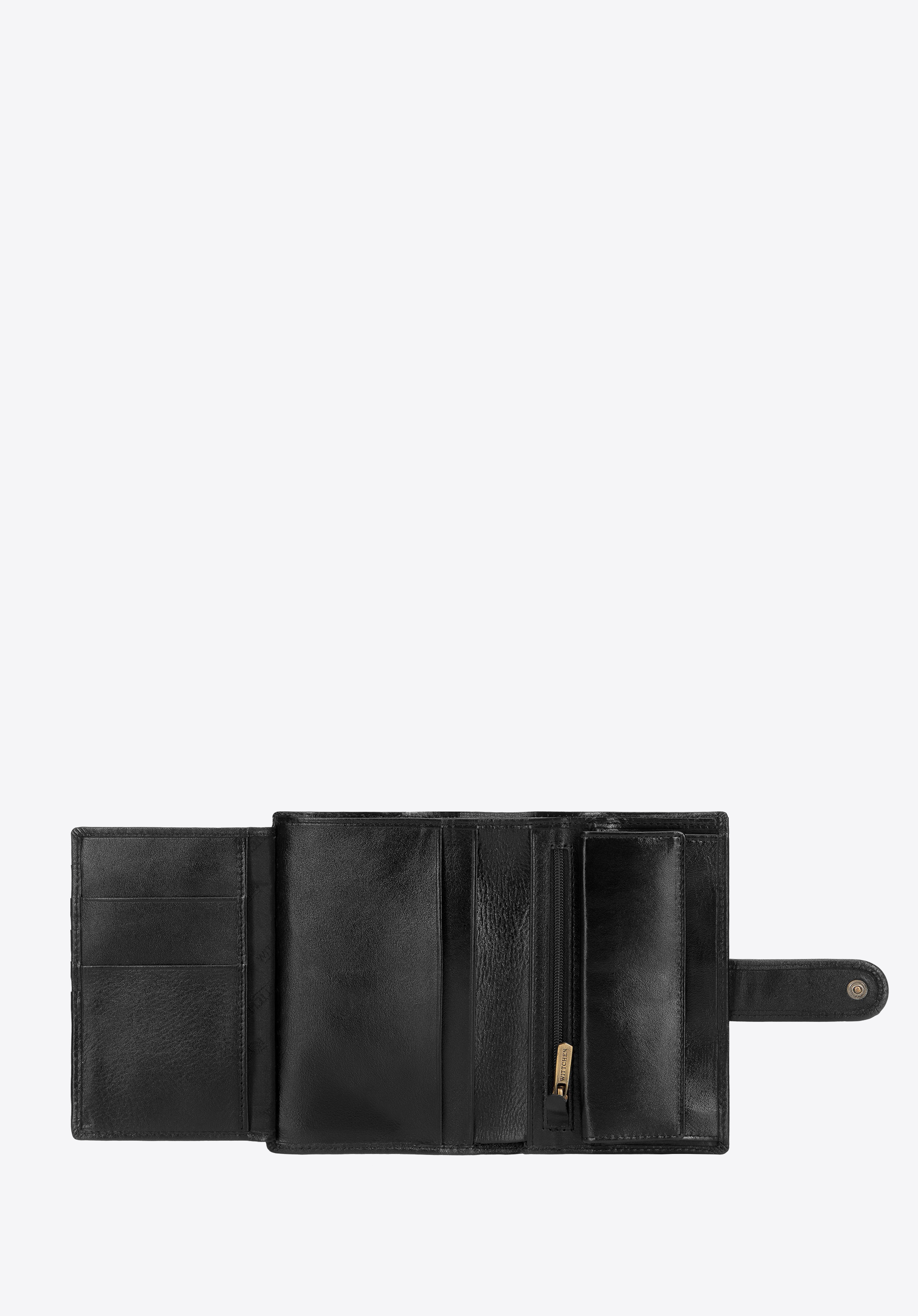 Męski portfel skórzany z dużą ilością przegródek