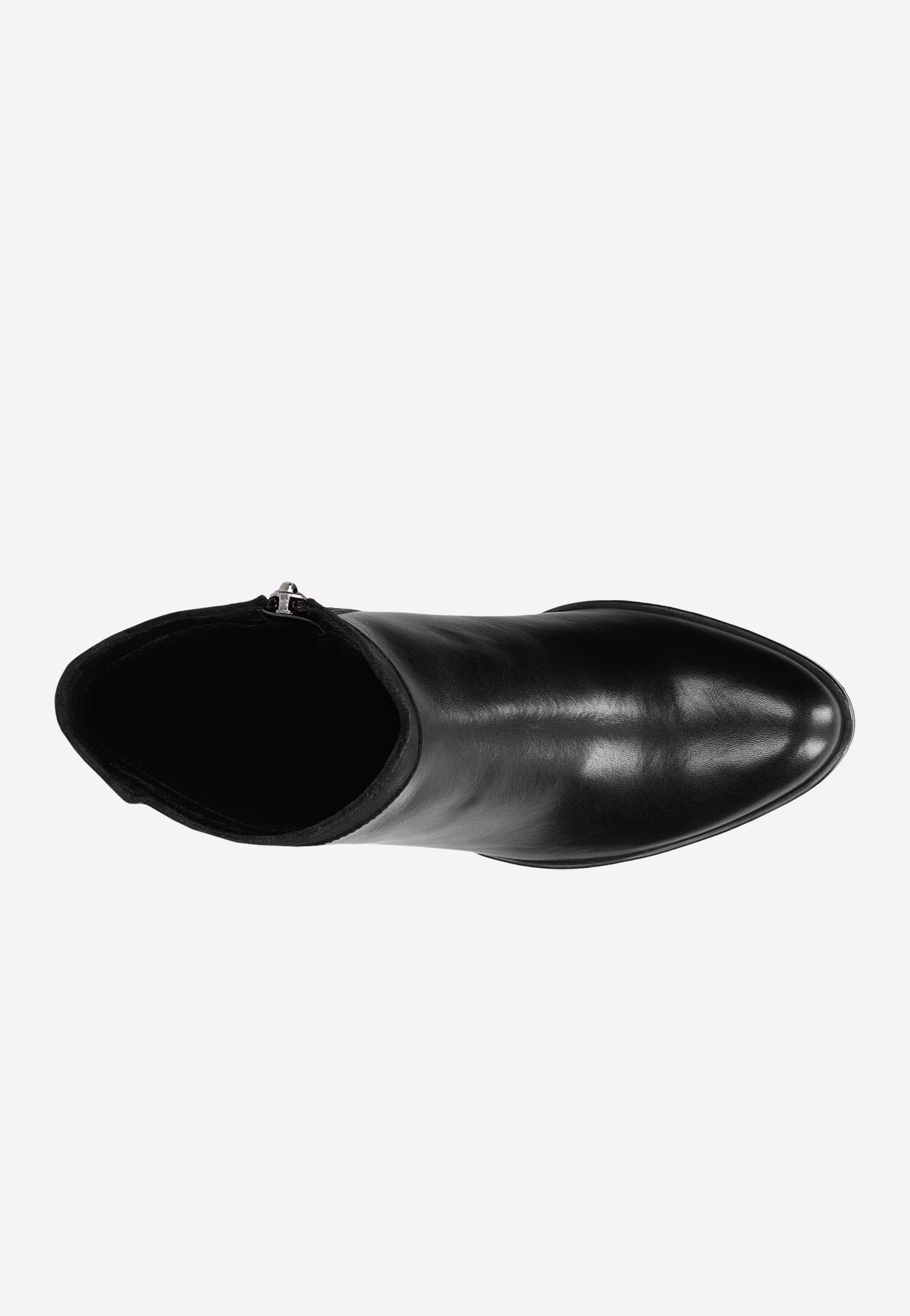 Czarne eleganckie botki damskie na zimę