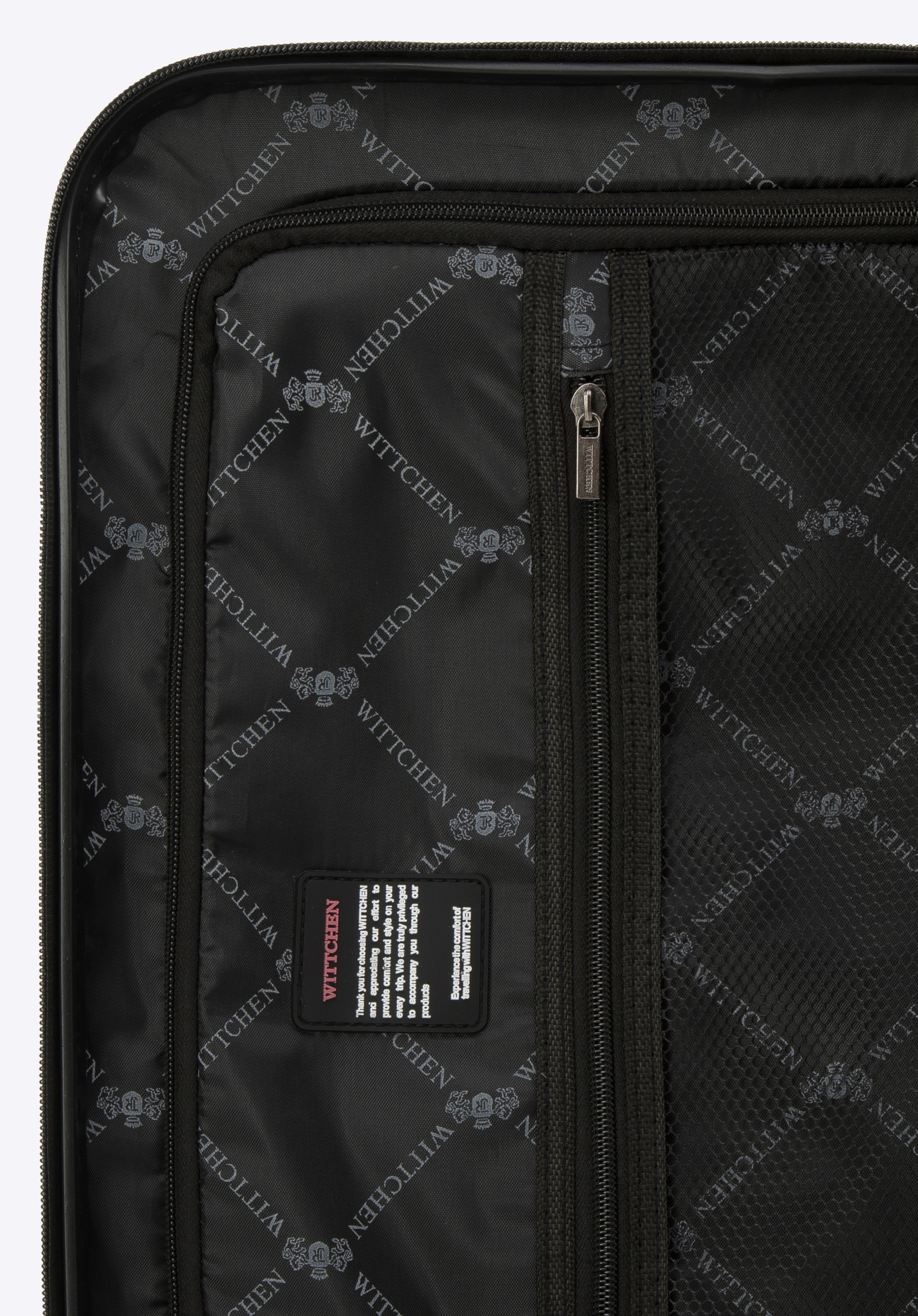 Kosmetyczka podróżna z polikarbonu nowoczesna