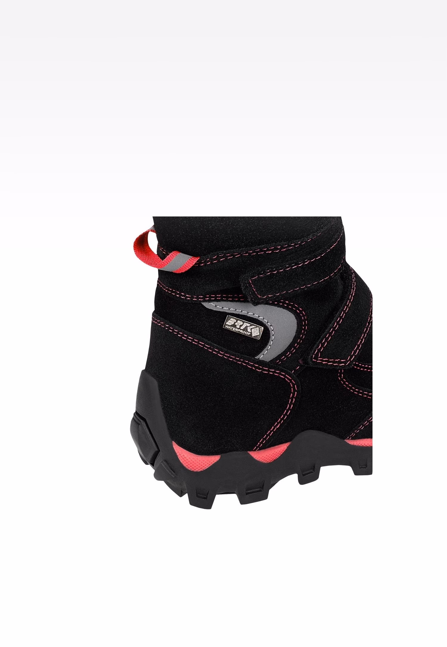 Trzewiki ocieplane BARTEK 14292021, czarno-pomarańczowe