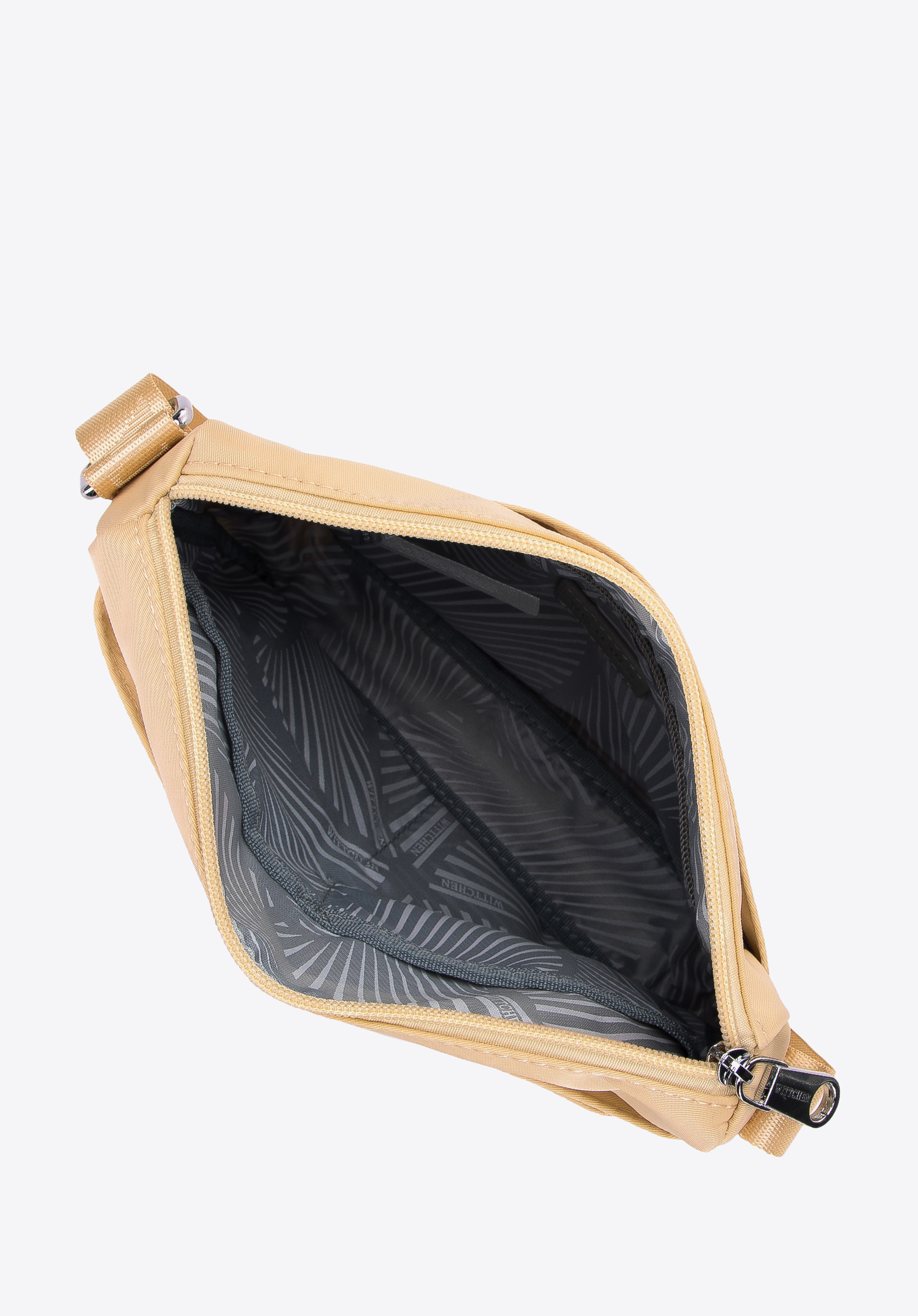 Damska listonoszka z nylonu z krytą kieszenią