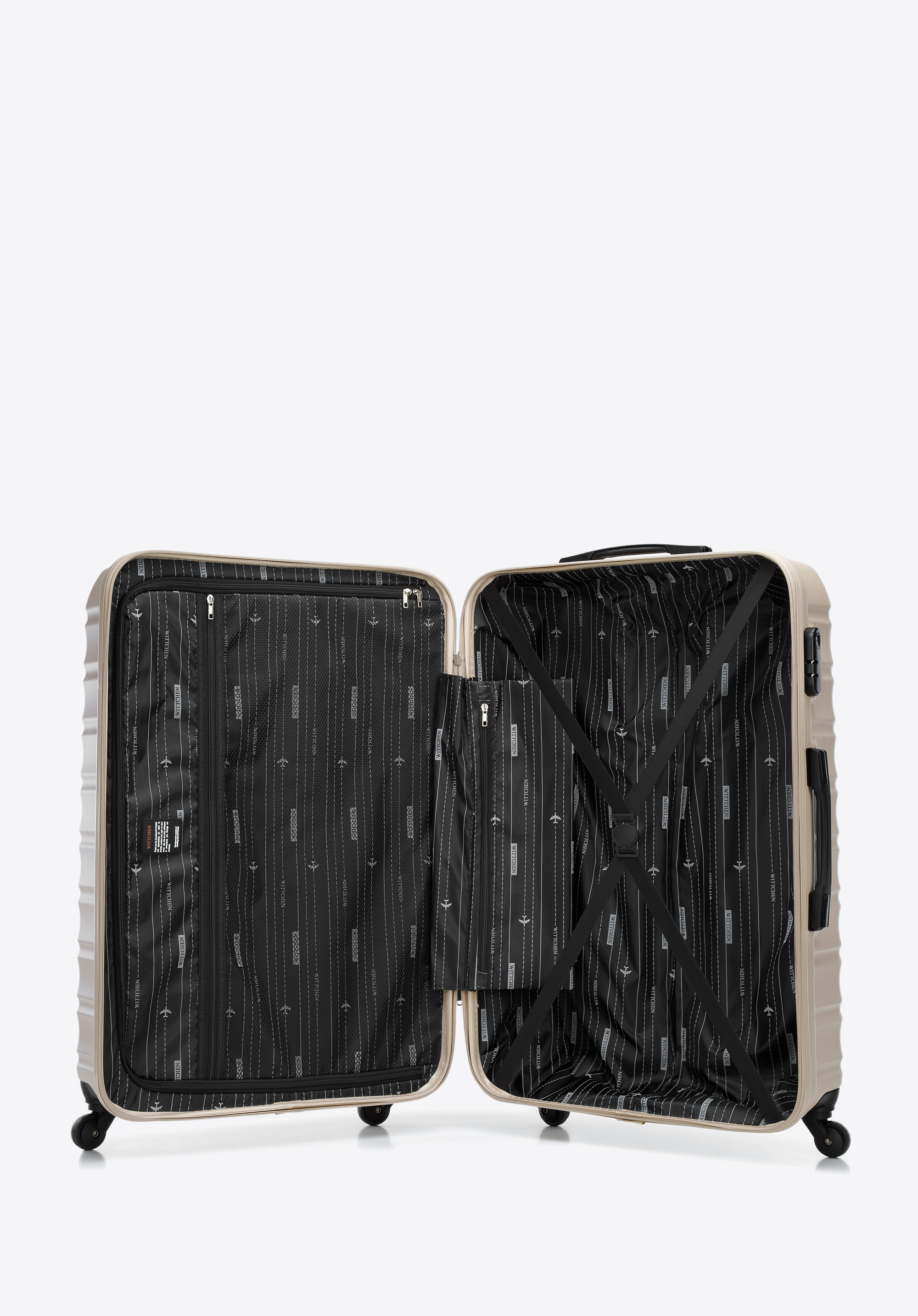 Kosmetyczka podróżna z ABS-u z żebrowaniem