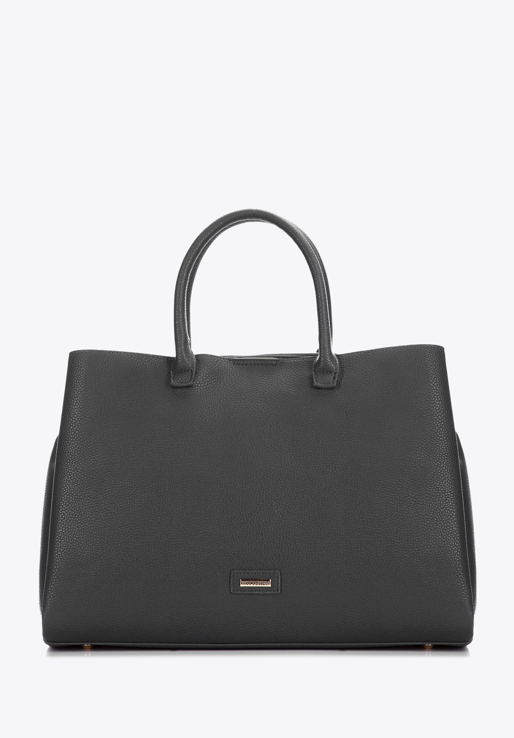 Torba kuferek z zamykaną przegrodą