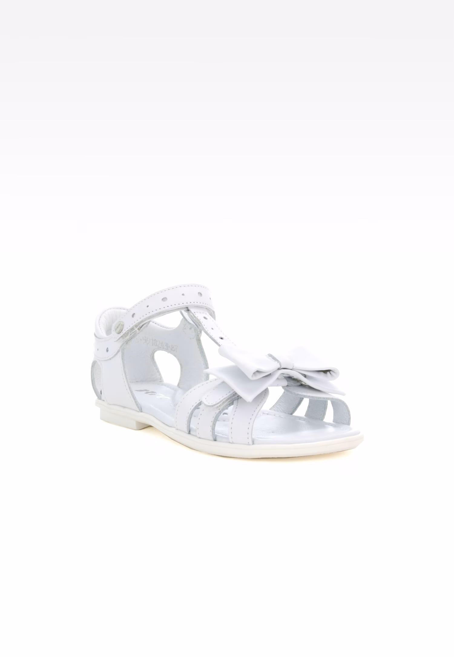 Sandały BARTEK W-56182/B87, dla dziewcząt, biały