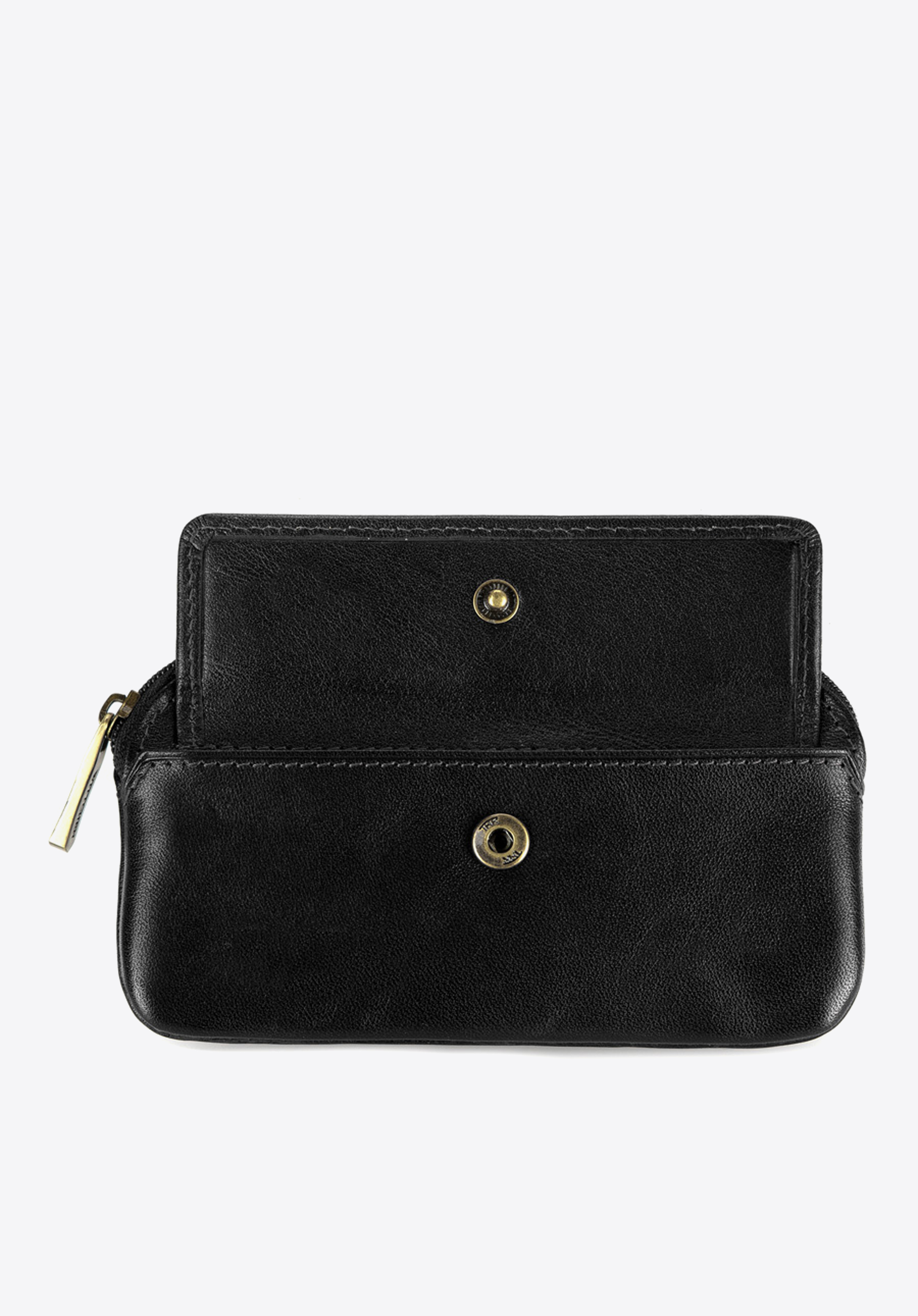 Etui na klucze skórzane z kieszenią