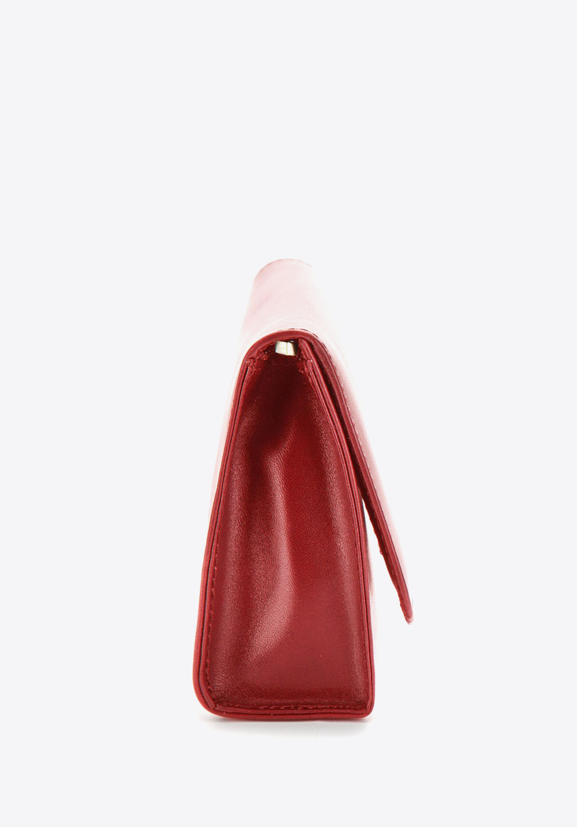 Kosmetyczka skórzana z lusterkiem