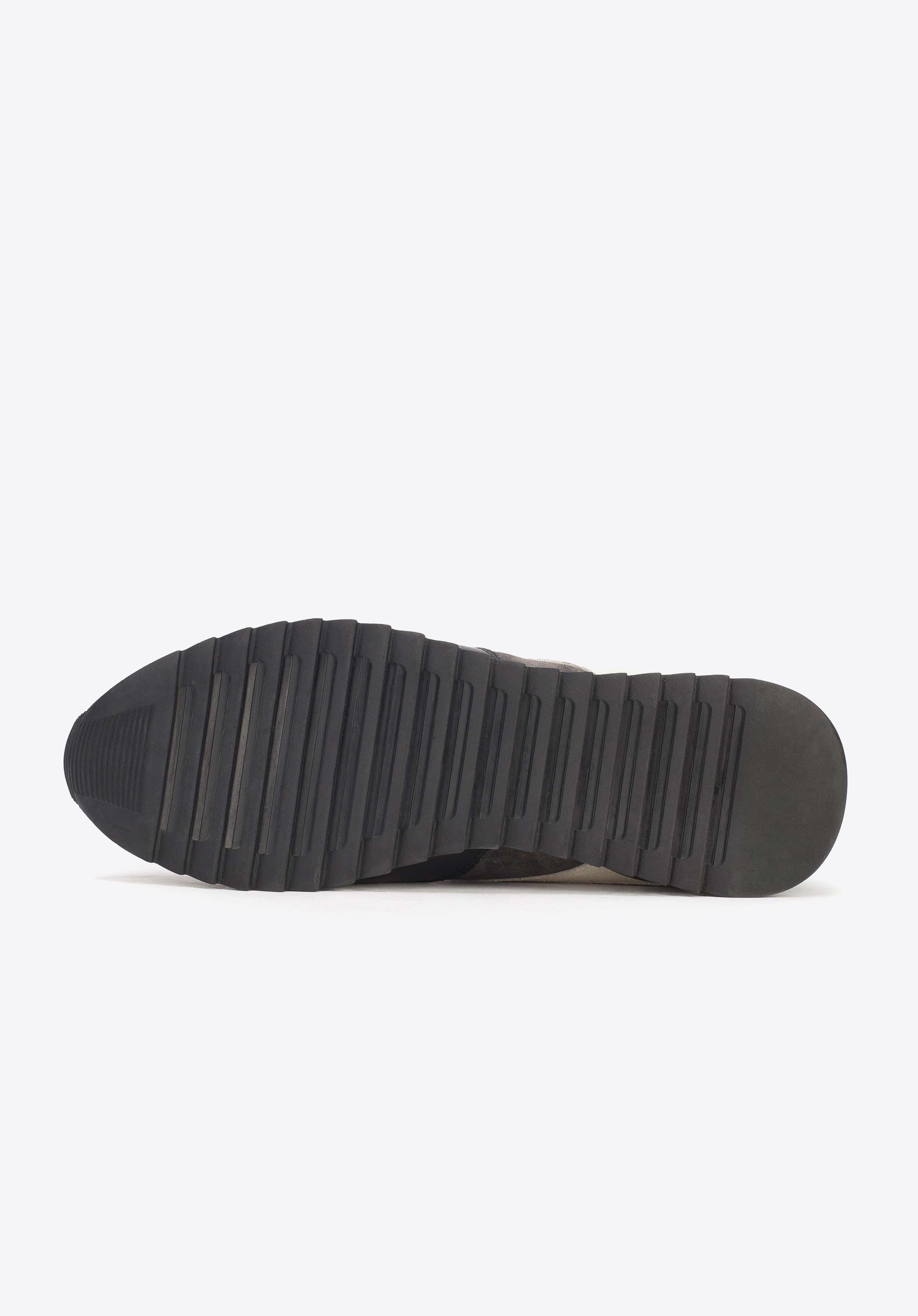 Męskie sneakersy skórzane wielokolorowe