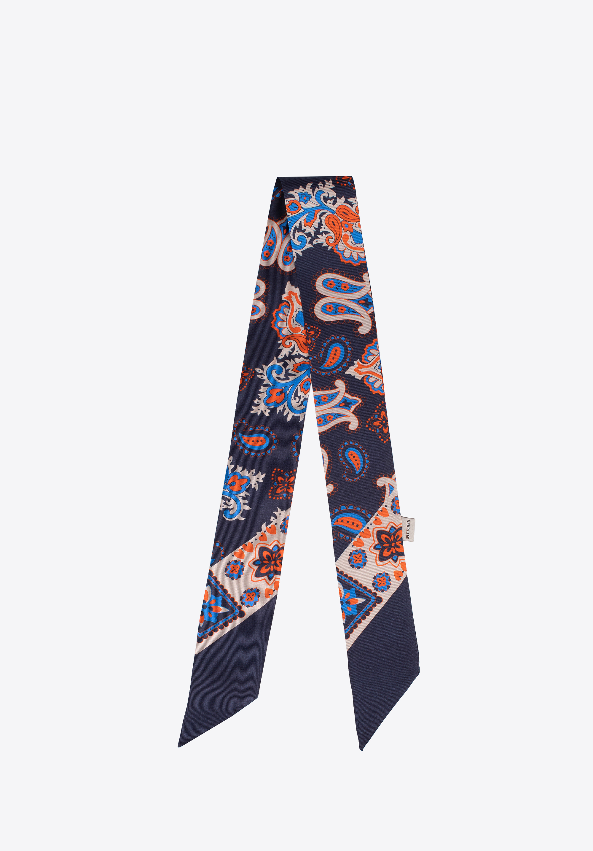 Damska apaszka twilly z jedwabiu