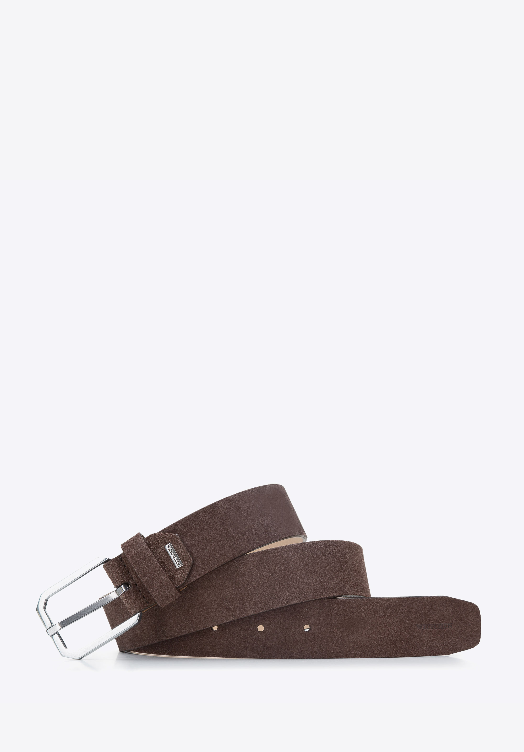 Męski pasek z nubuku klasyczny