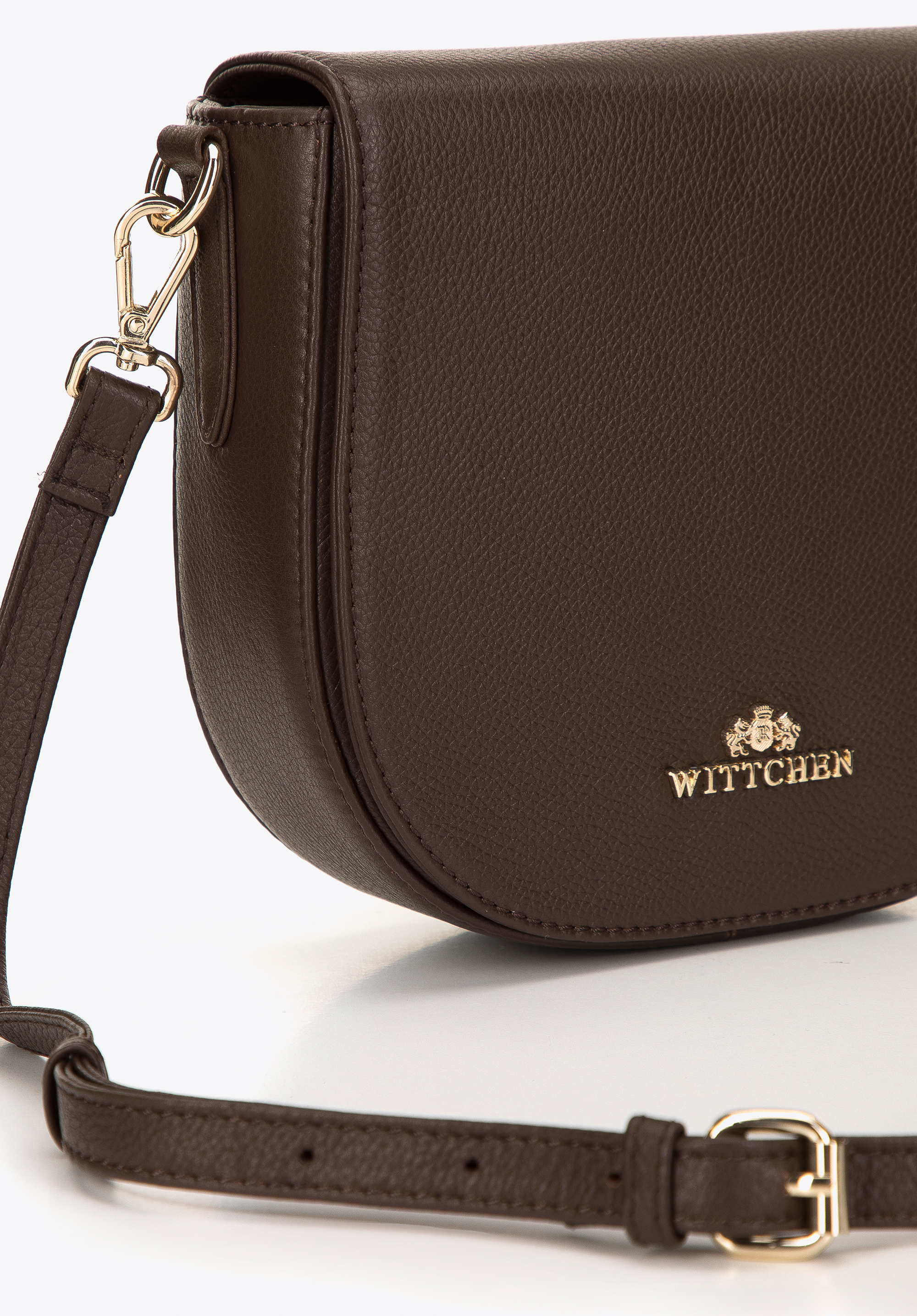 Damska torebka saddle bag skórzana prosta