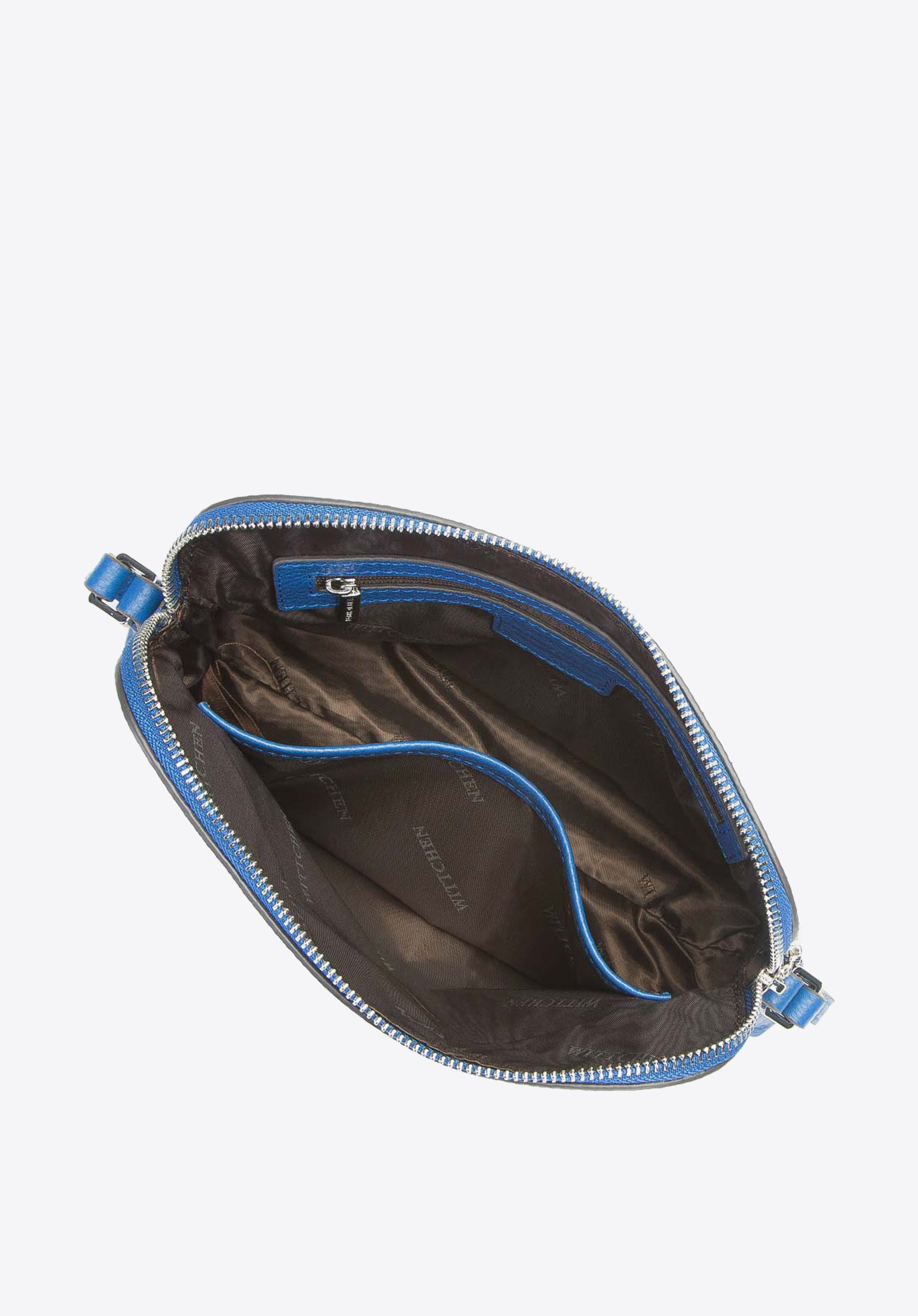 Damska listonoszka skórzana trapezowa