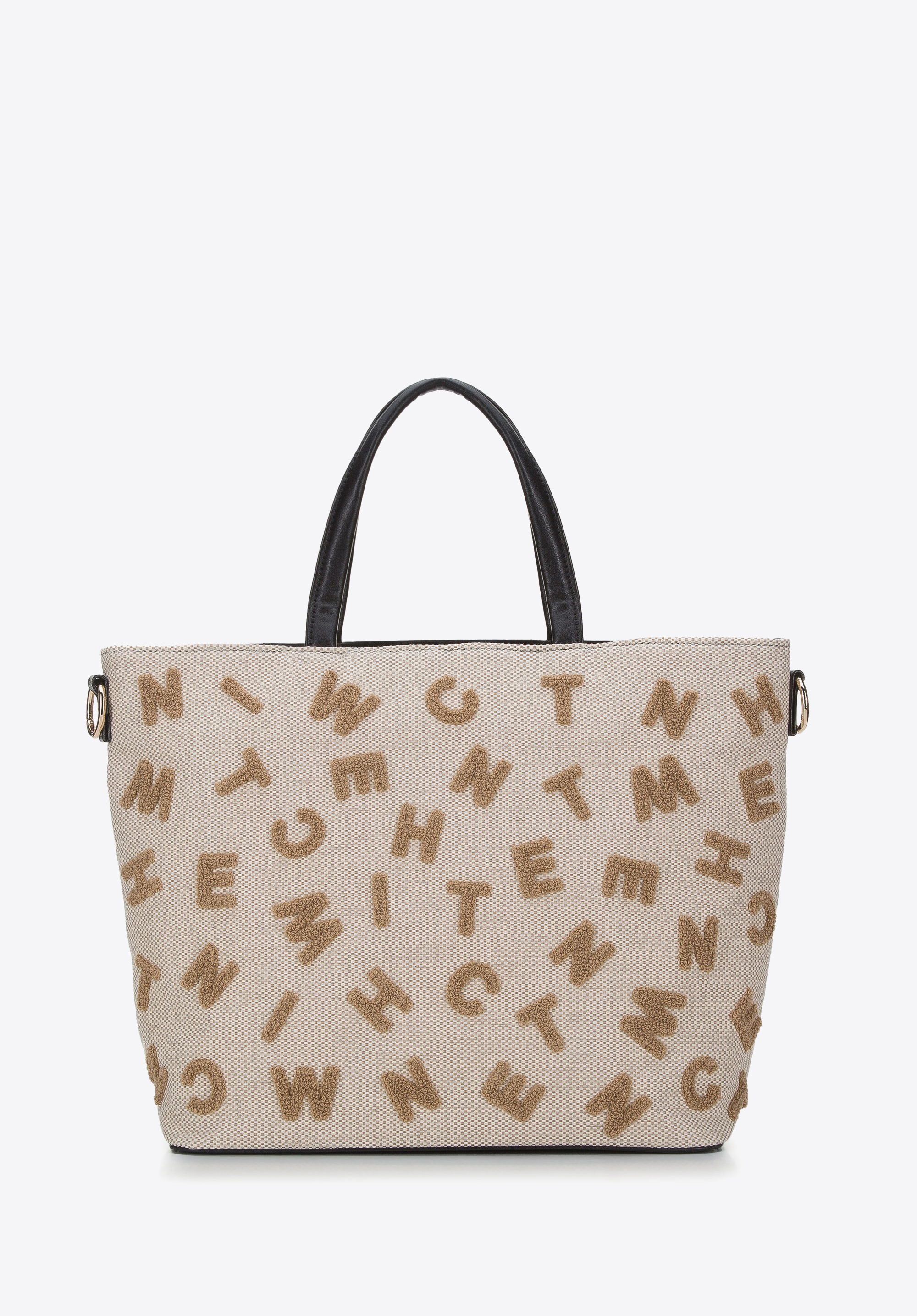 Torba shopperka płócienna w litery