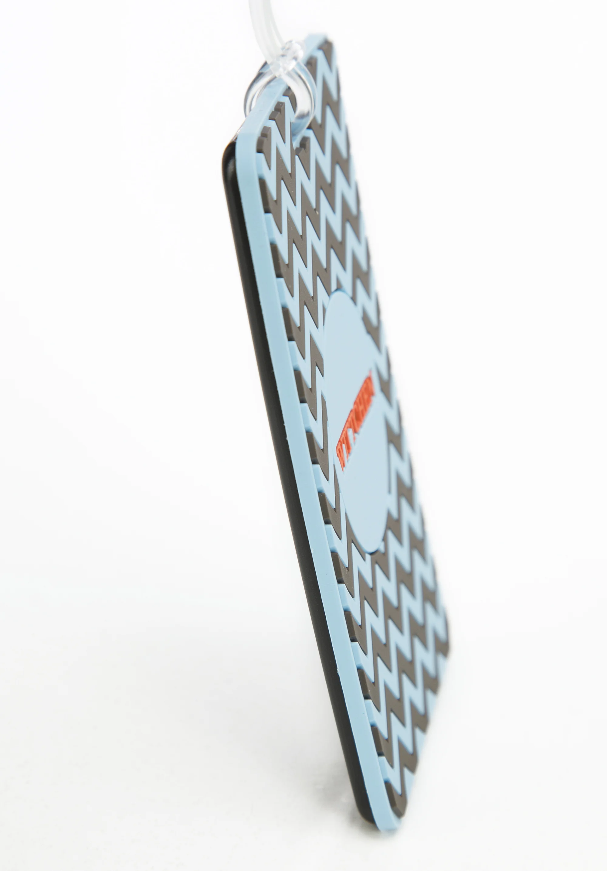 Identyfikator do bagażu w geometryczny wzór