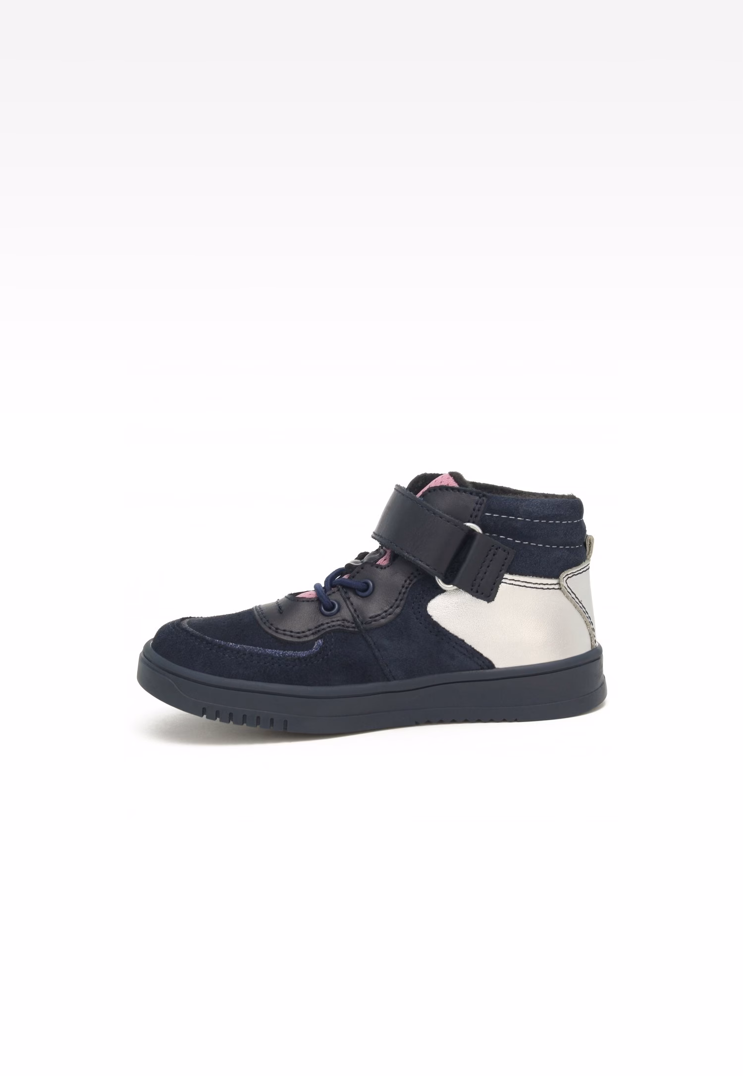 Trzewiki BARTEK 14566002, dla dziewcząt, granatowo-srebrny