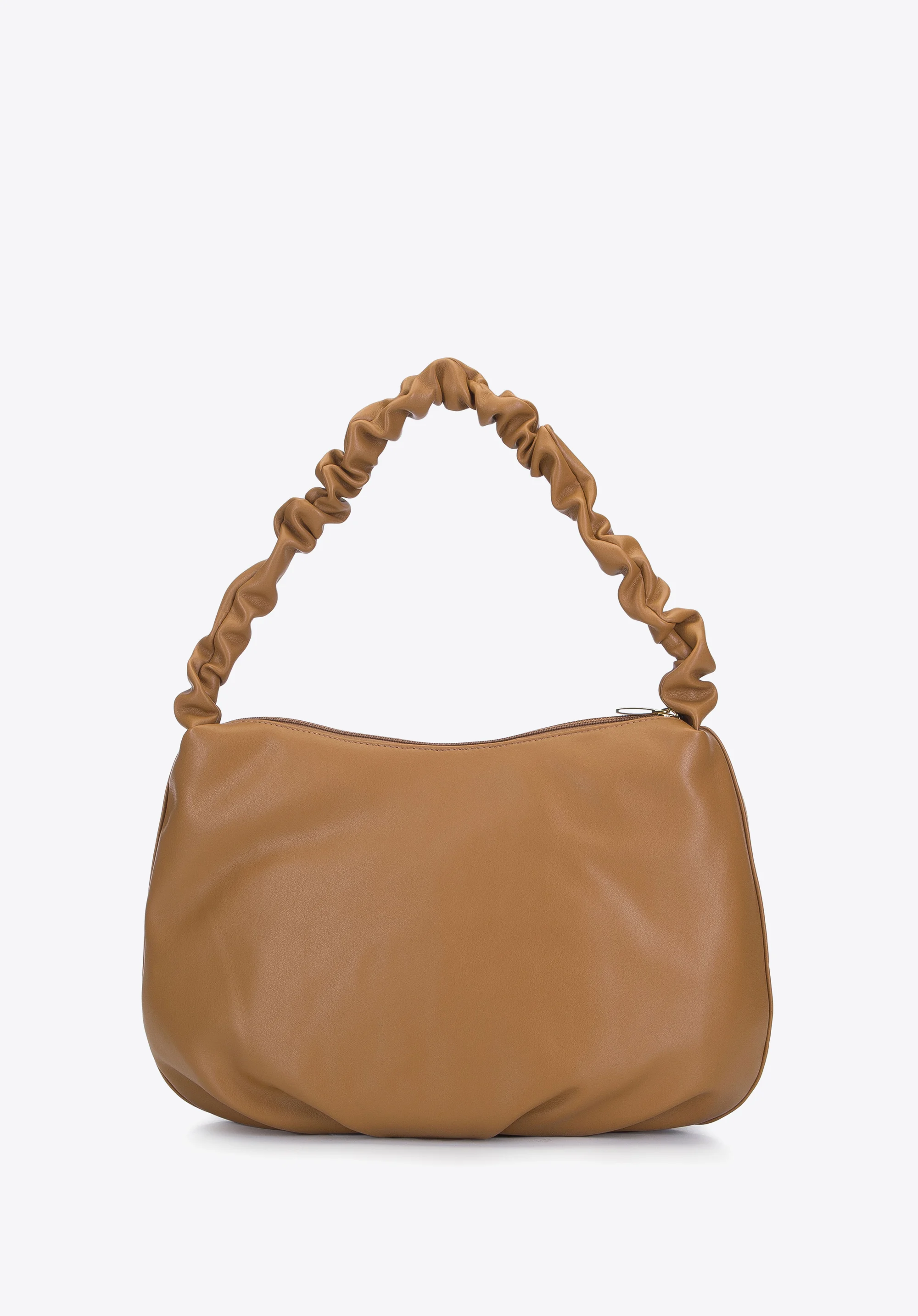 Torebka baguette z marszczonym uchem