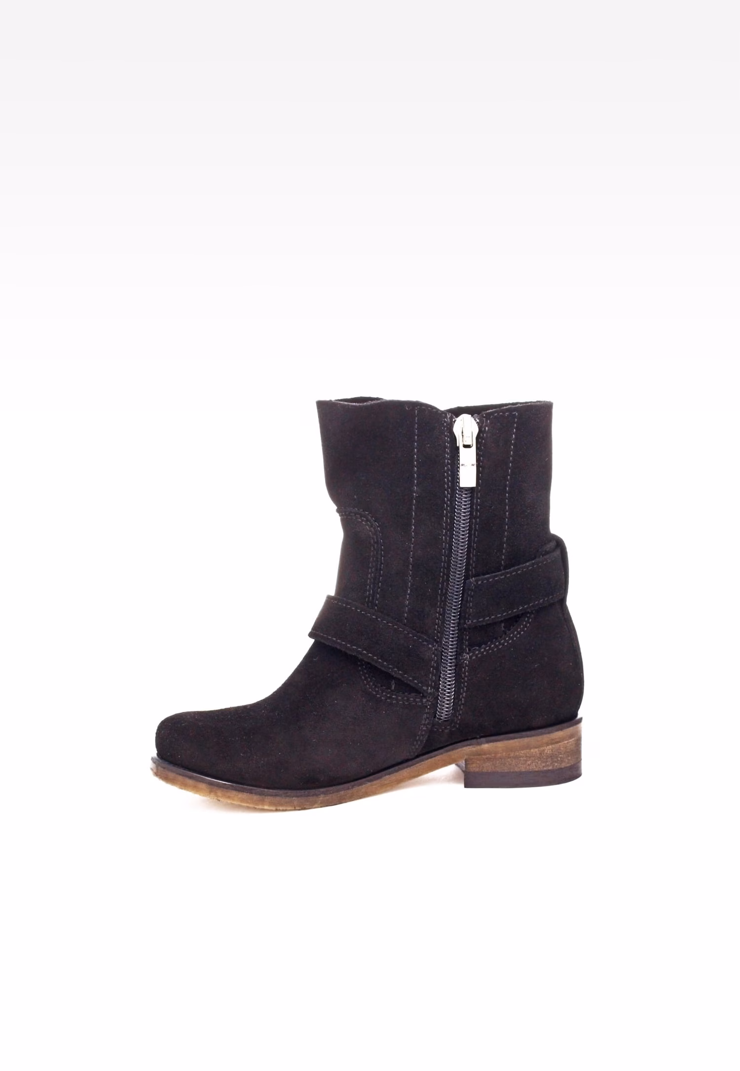 Botki Wojas x Bartek 8440461, dla dziewcząt, czarny