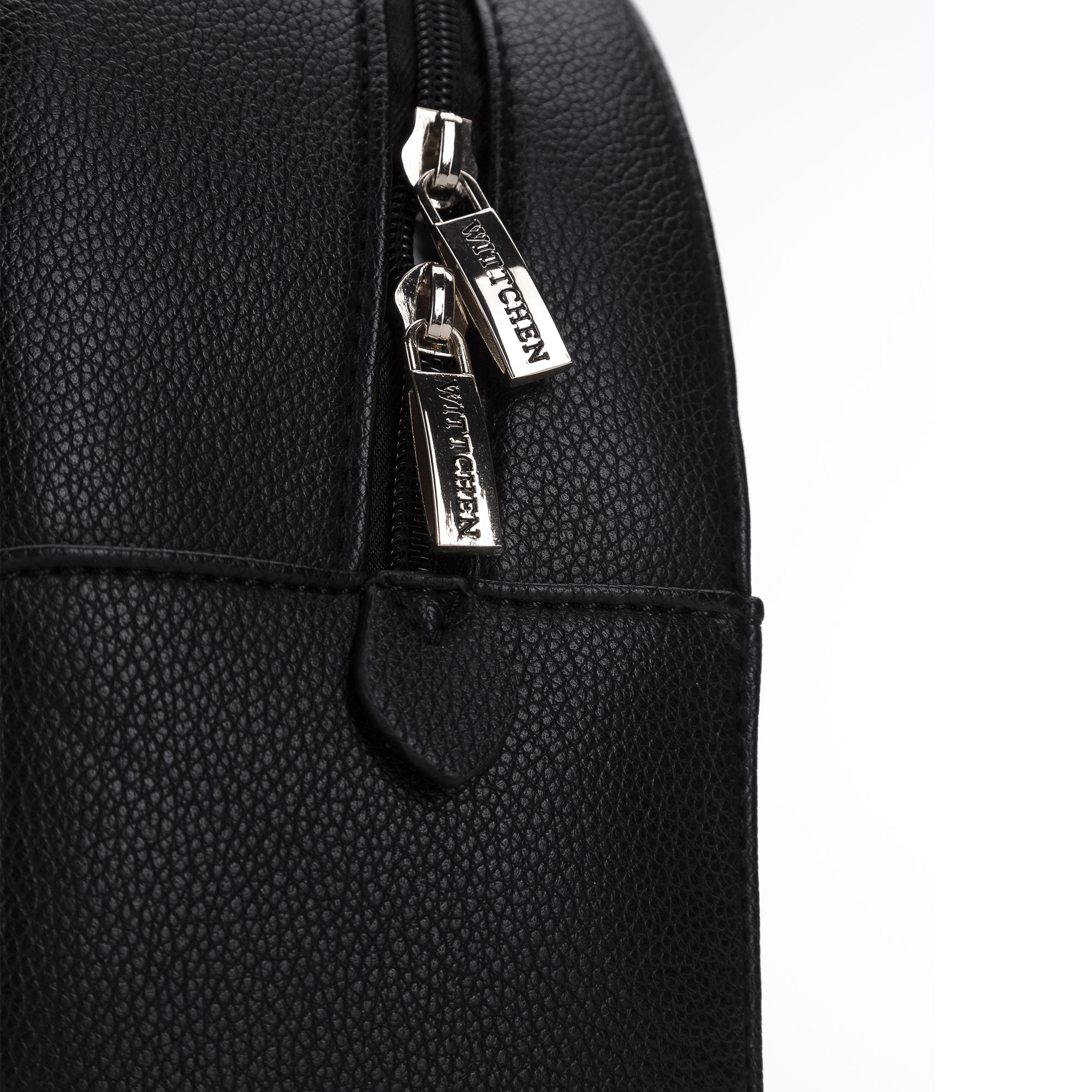 Damski plecak z ekoskóry zaokrąglony mały