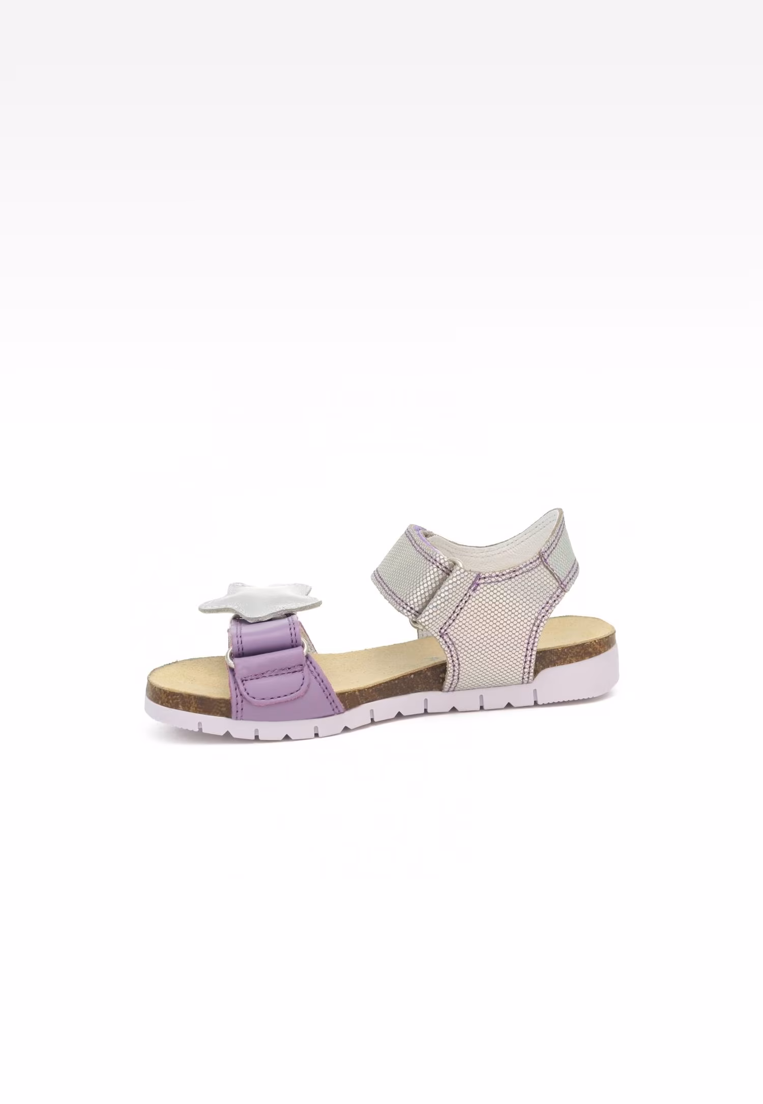 Sandały BARTEK 16183026, dla dziewcząt, beżowo-biały