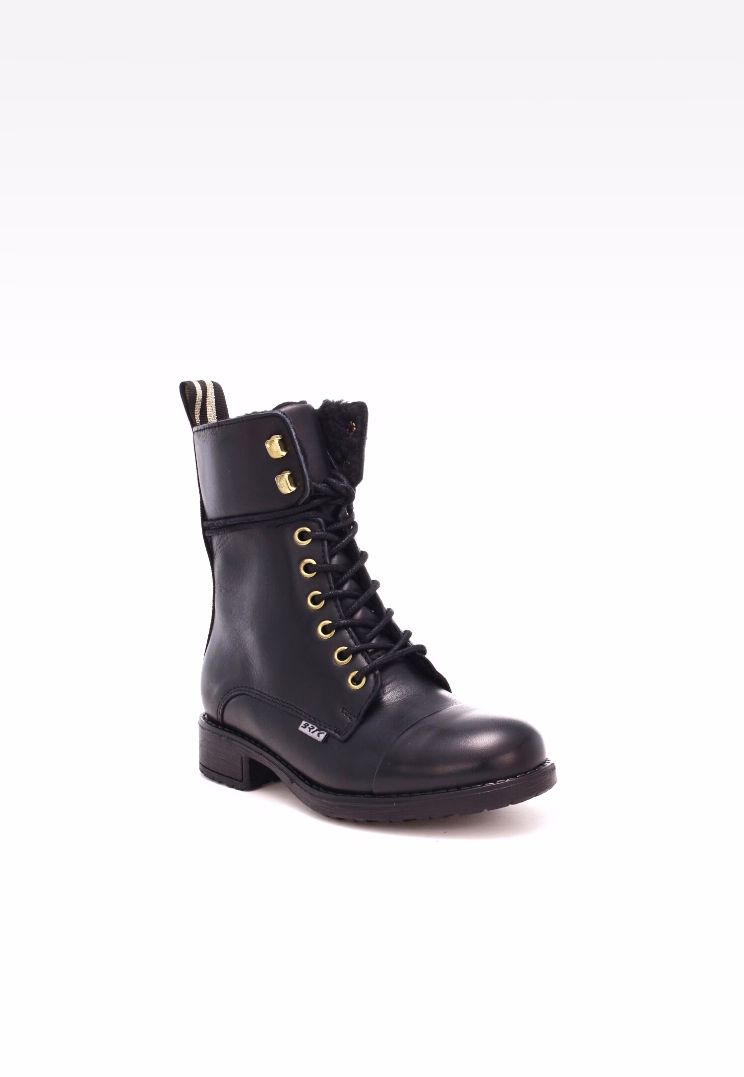 Trzewiki ocieplane Wojas x Bartek 8400251, dla dziewcząt, czarny