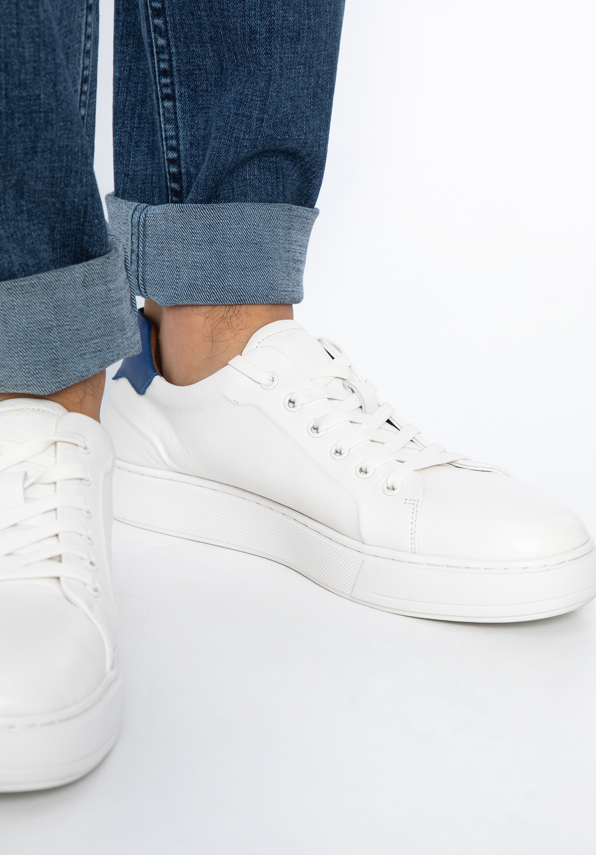 Męskie sneakersy skórzane klasyczne