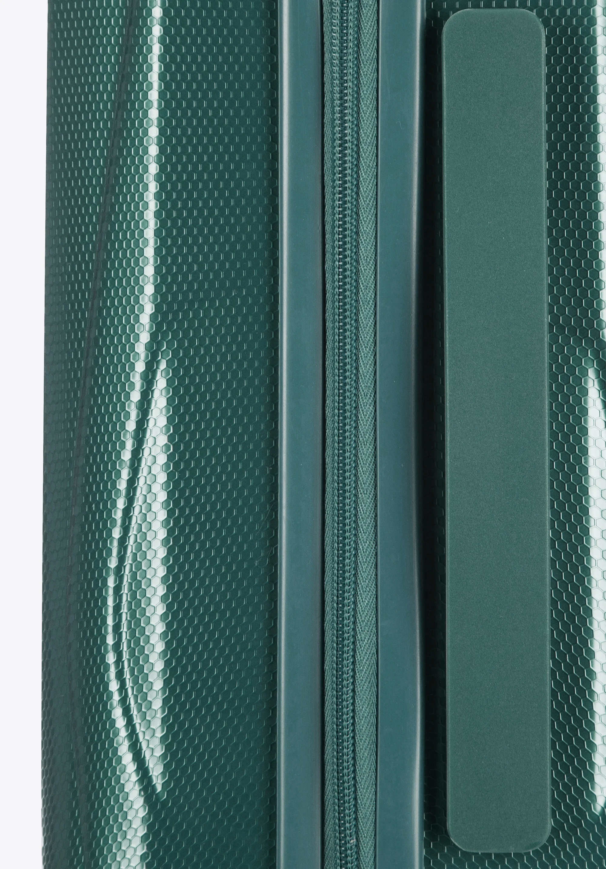 Walizka kabinowa z polikarbonu geometryczna