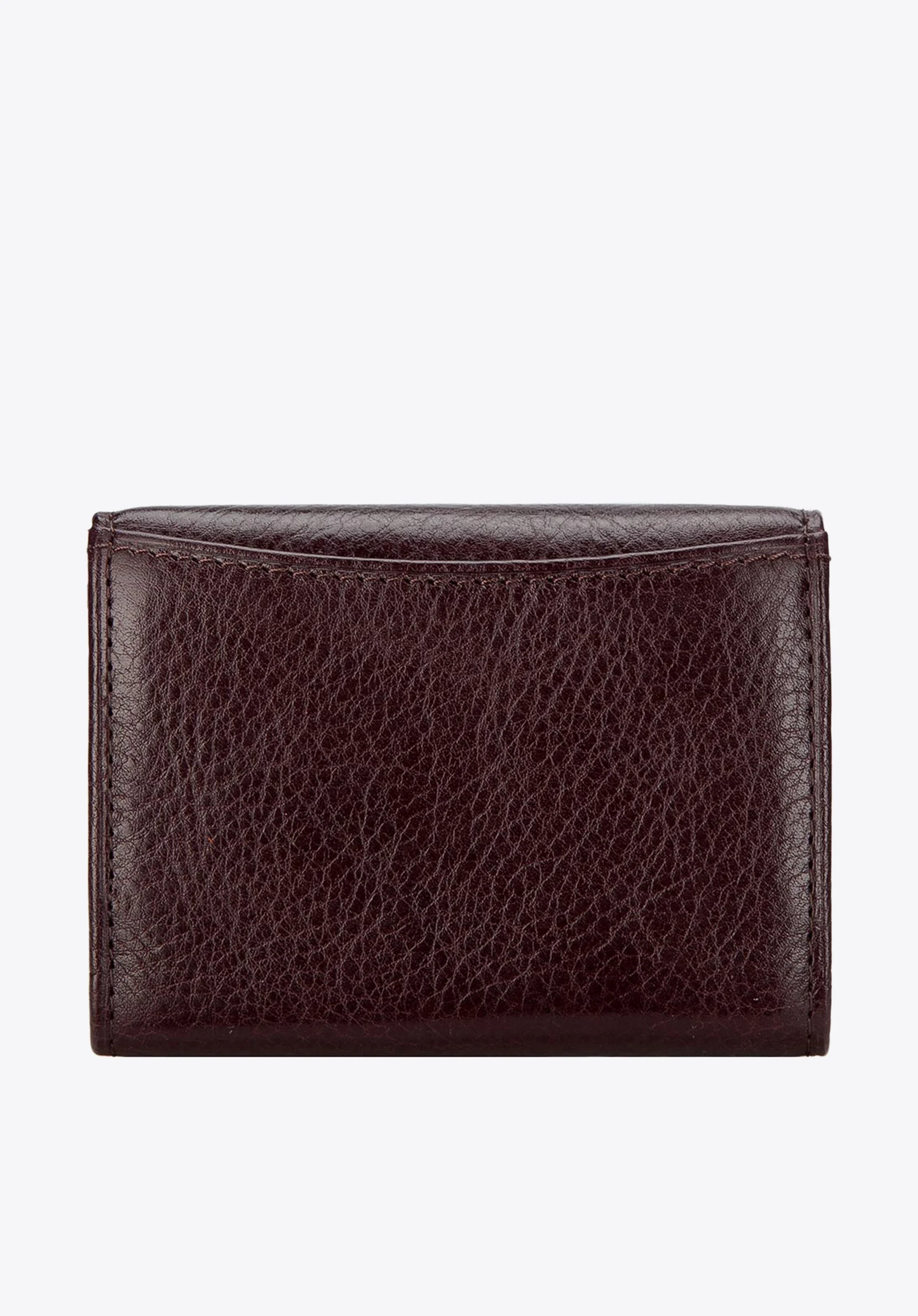 Portfel skórzany mały na zatrzask