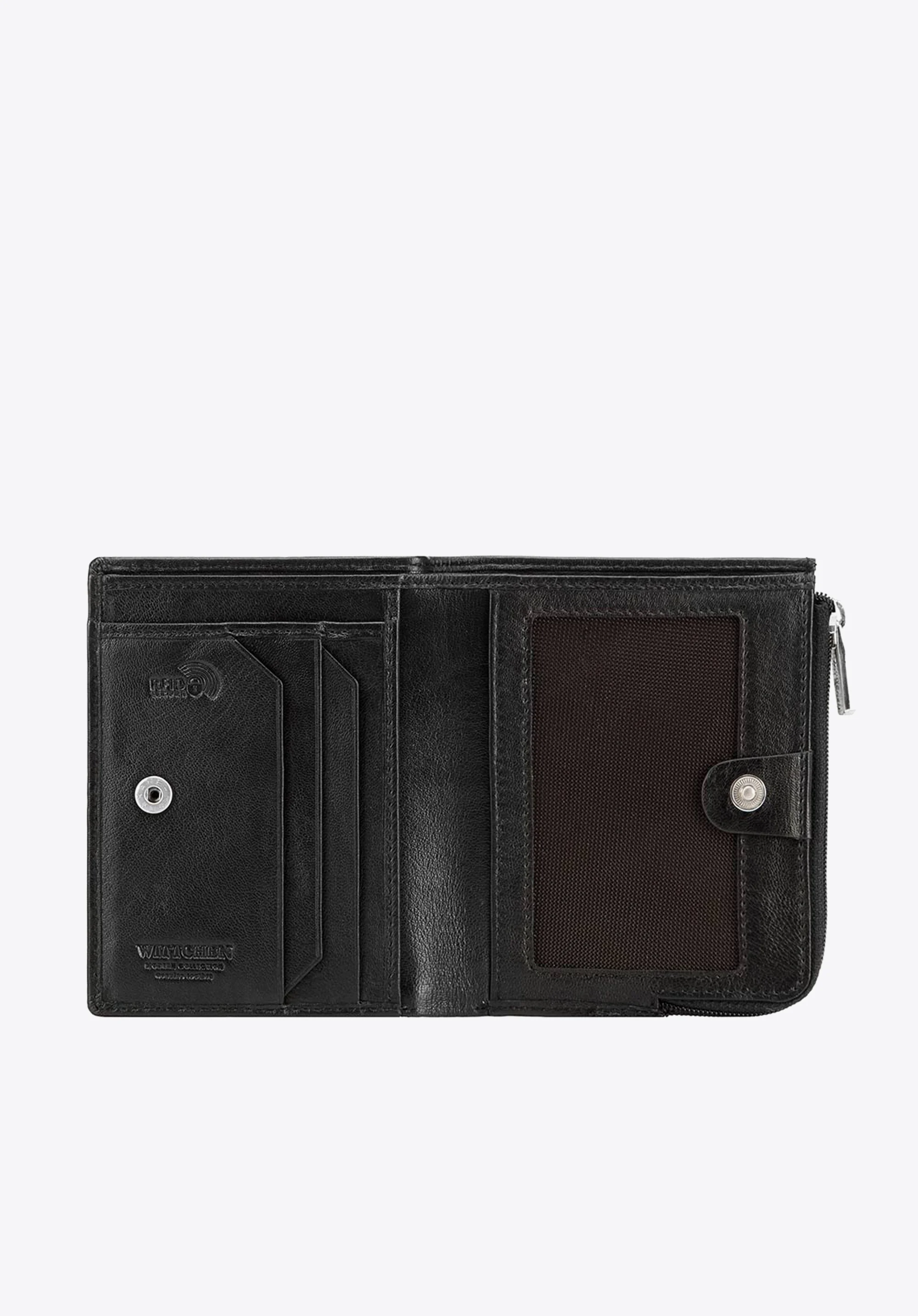 Portfel ze skóry z zapięciem UNISEX