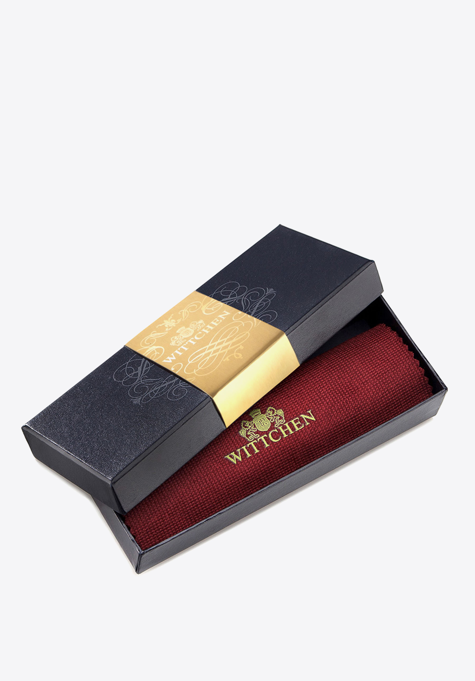 Etui na klucze ze skóry z herbem