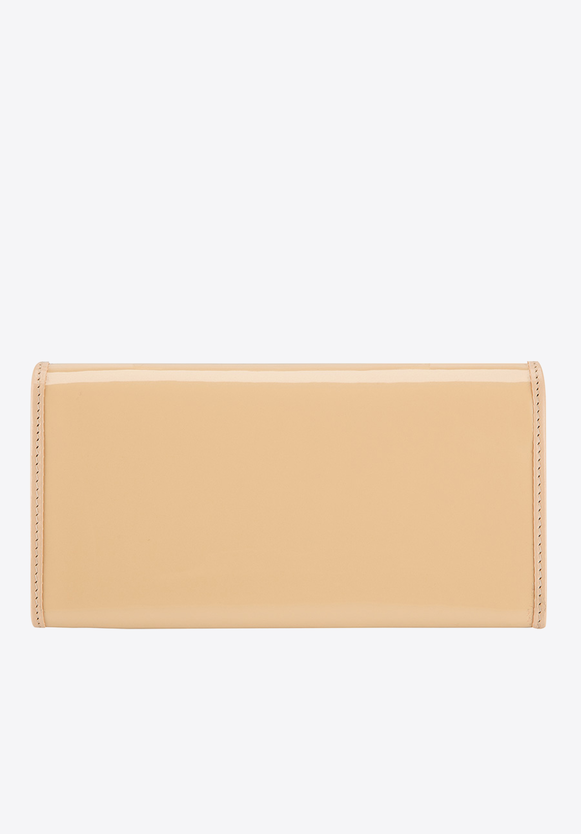 Damski portfel ze skóry lakierowany poziomy