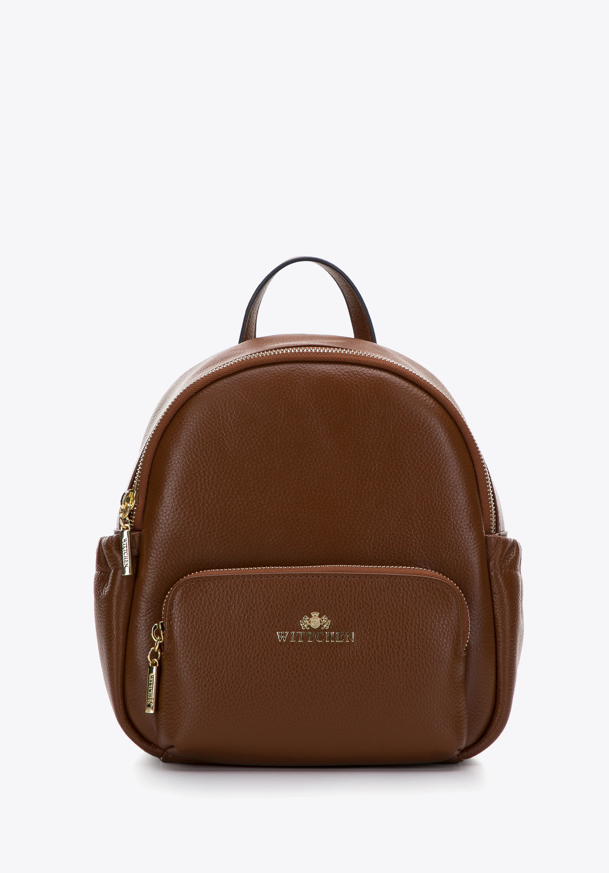 Damski plecak skórzany z kieszeniami