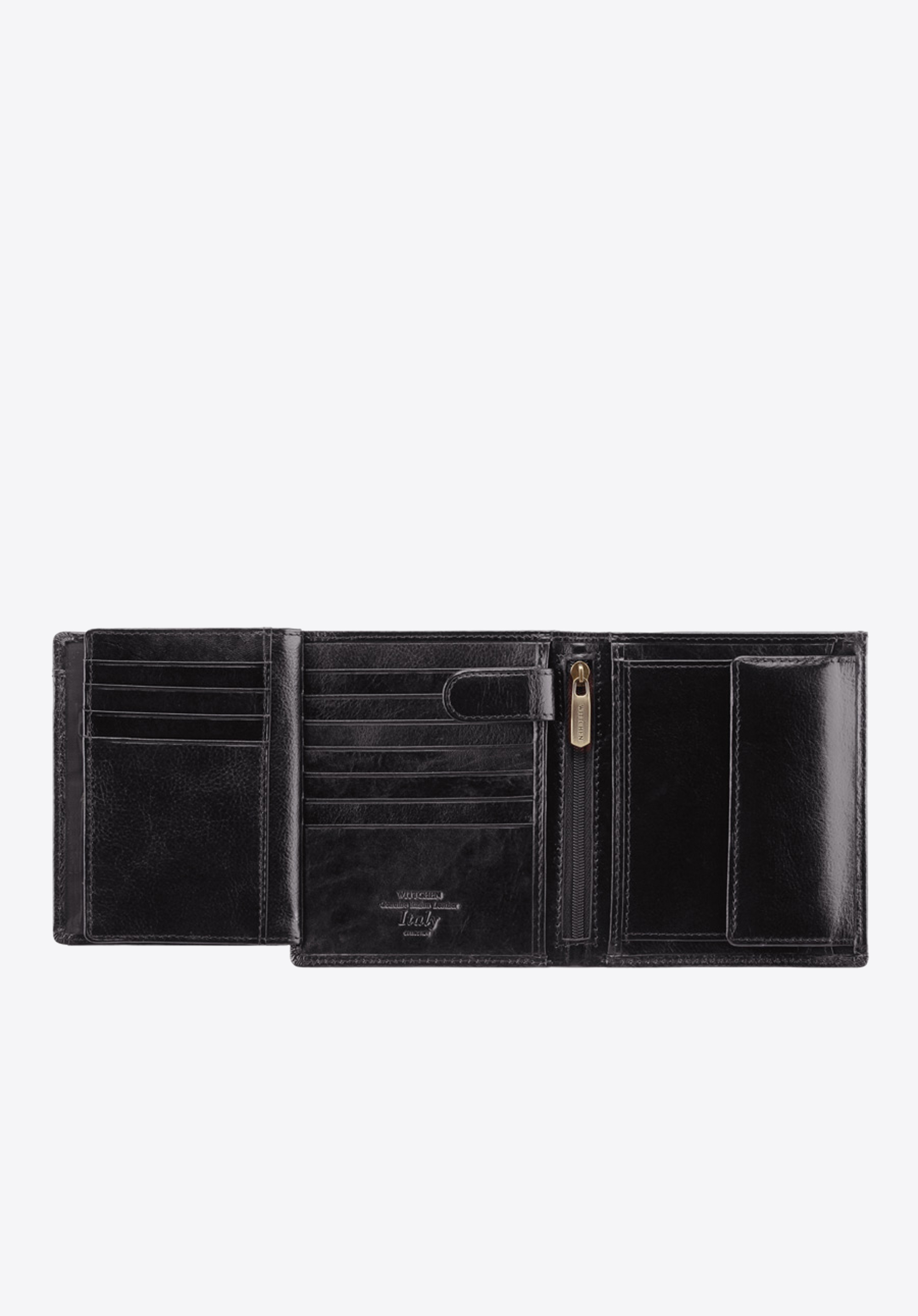 Męski portfel skórzany klasyczny duży