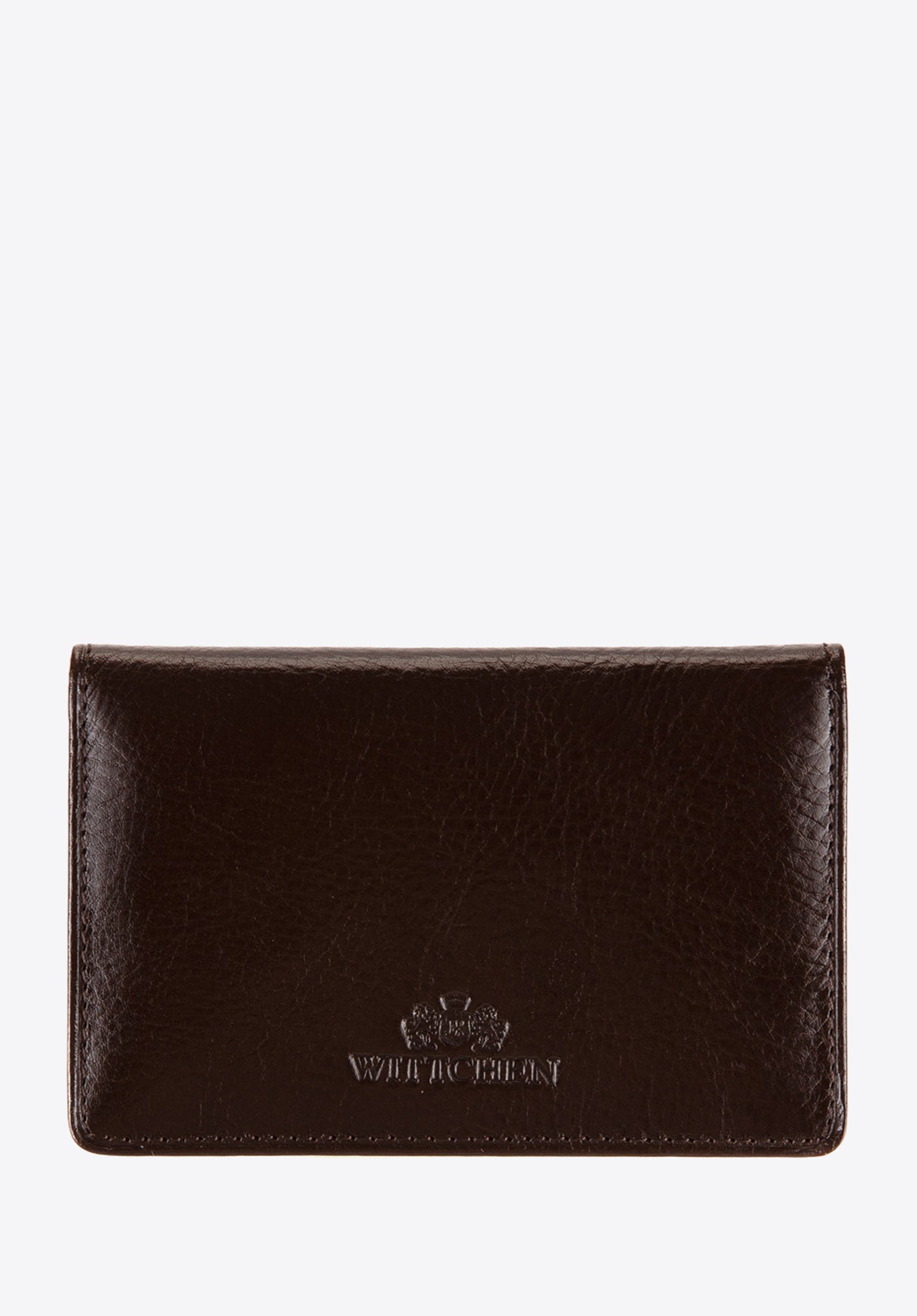 Etui na wizytówki skórzane poziome