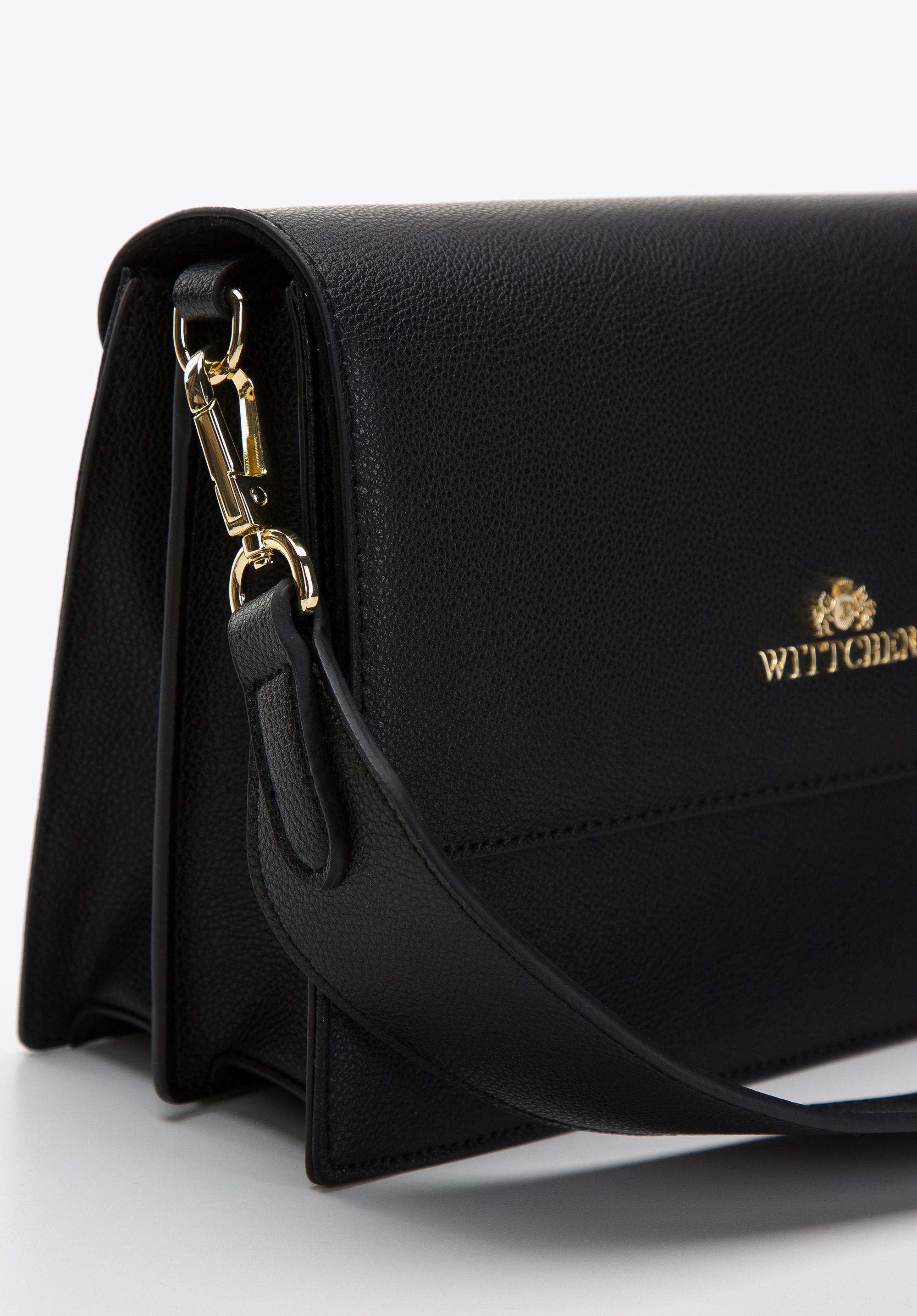 Damska torebka skórzana dwukomorowa klasyczna