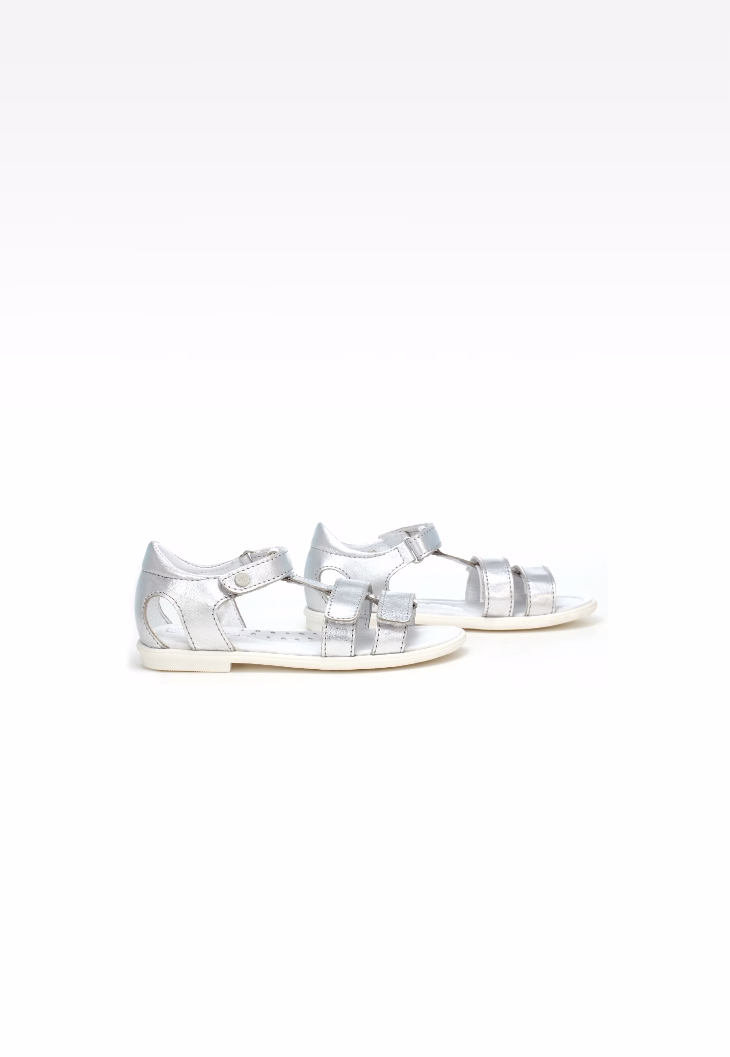 Sandały BARTEK W-79016/NRG, dla dziewcząt, biało-złoty