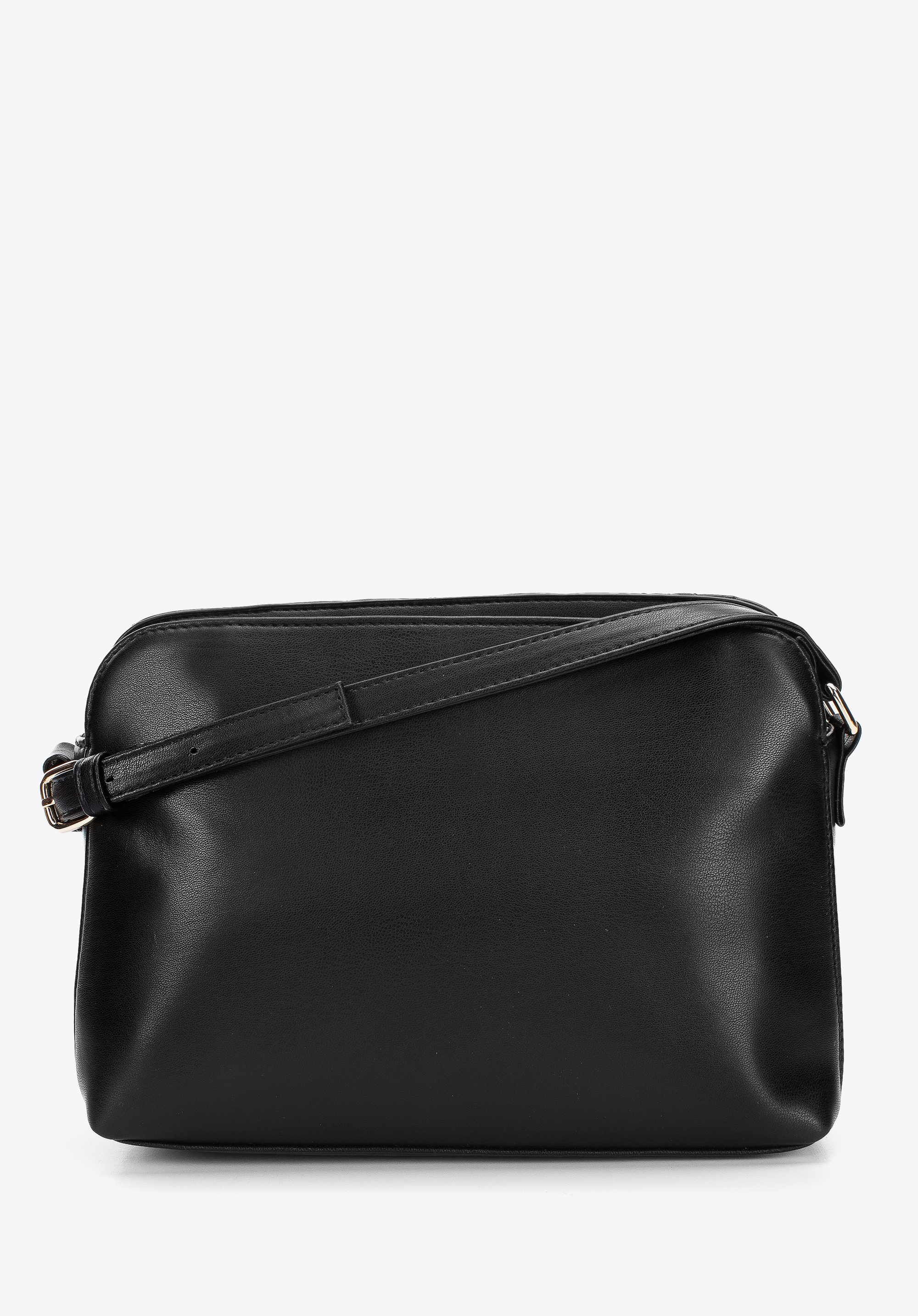 Damska listonoszka z ekoskóry pikowanej w trójkąty