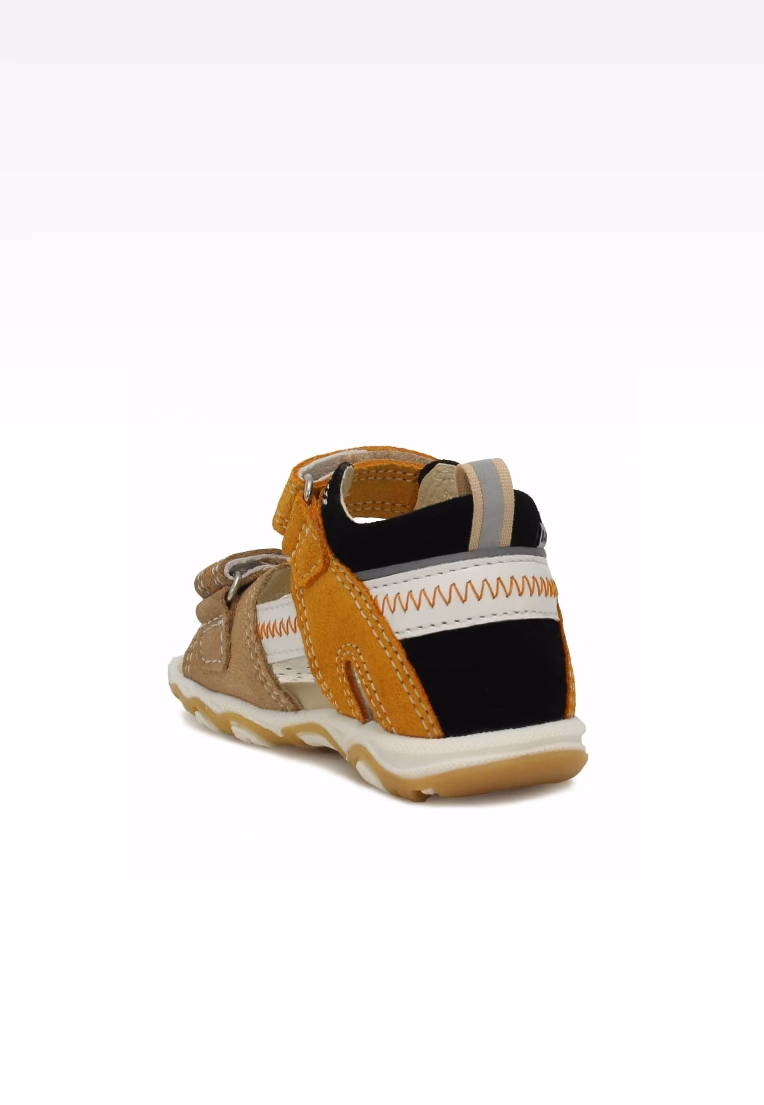 Sandały BARTEK 0118240-25 II, dla chłopców, szaro-czarno-żółty