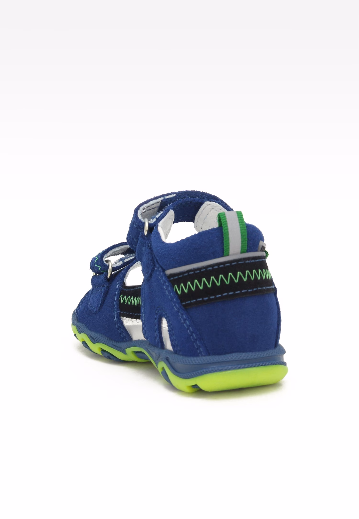 Sandały BARTEK 118240-28, dla chłopców, czarno-szaro-pomarańczowy