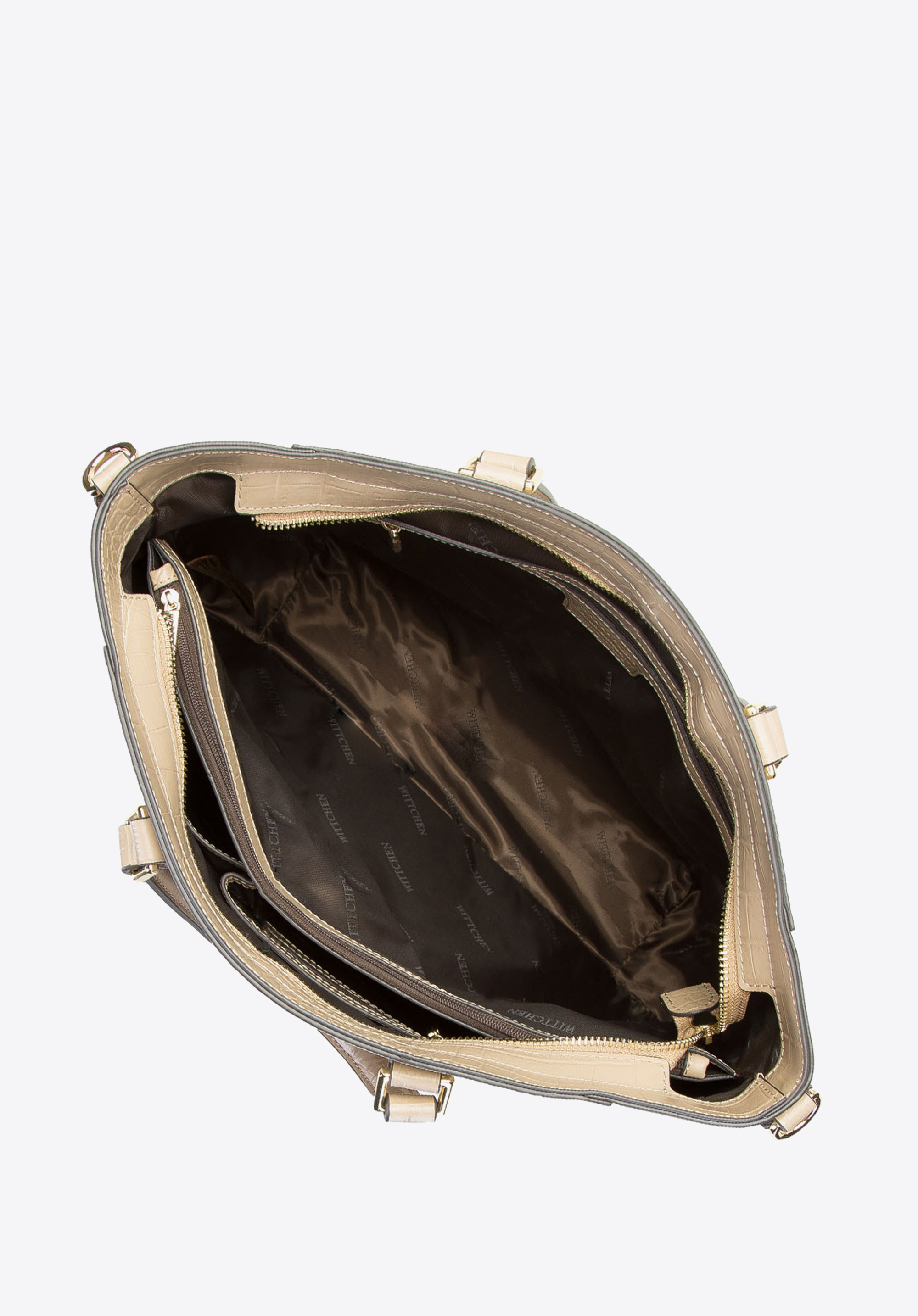 Torebka shopperka skórzana klasyczna