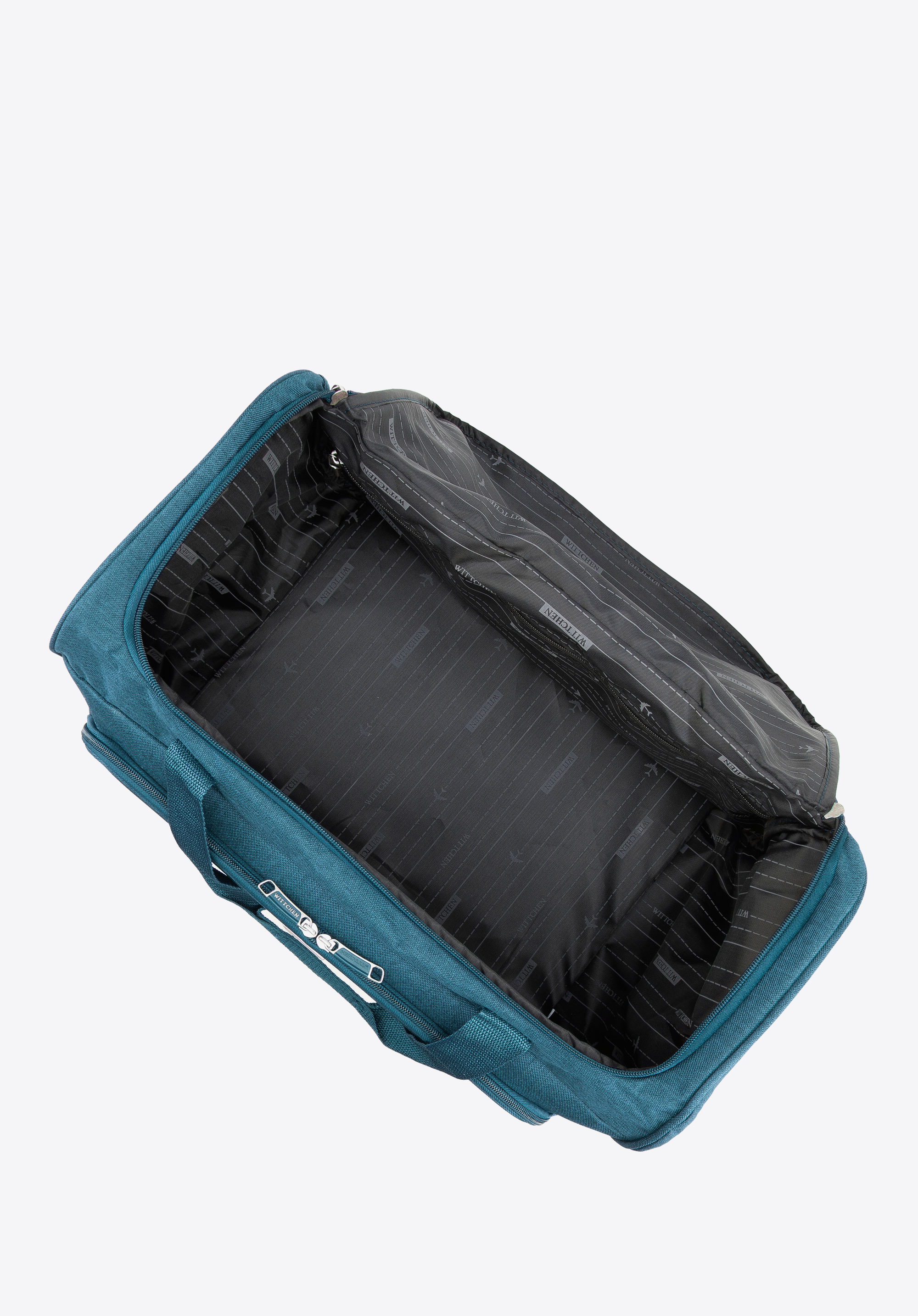 Torba podróżna z czerwonym suwakiem