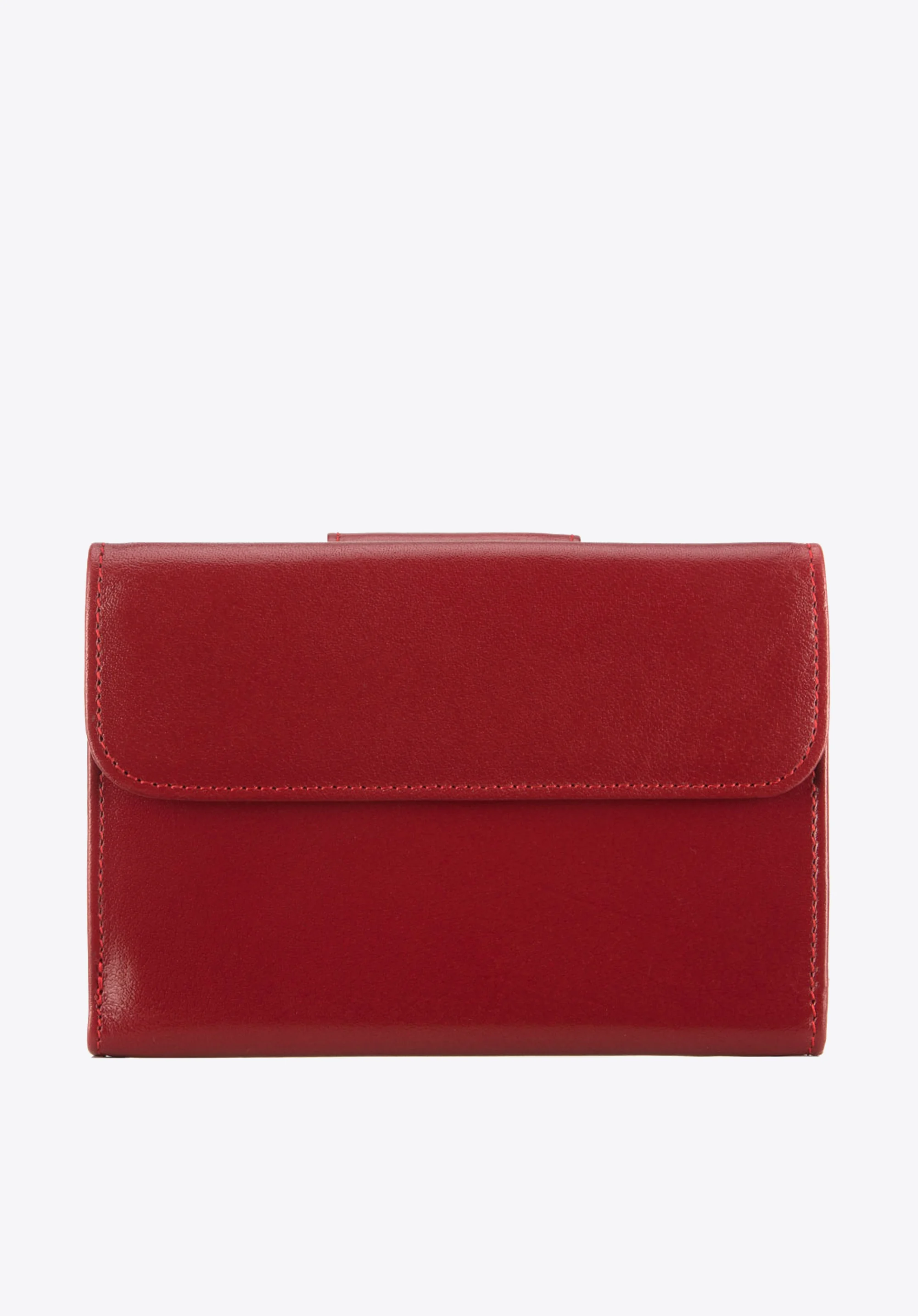 Damski portfel ze skóry z elegancką napą