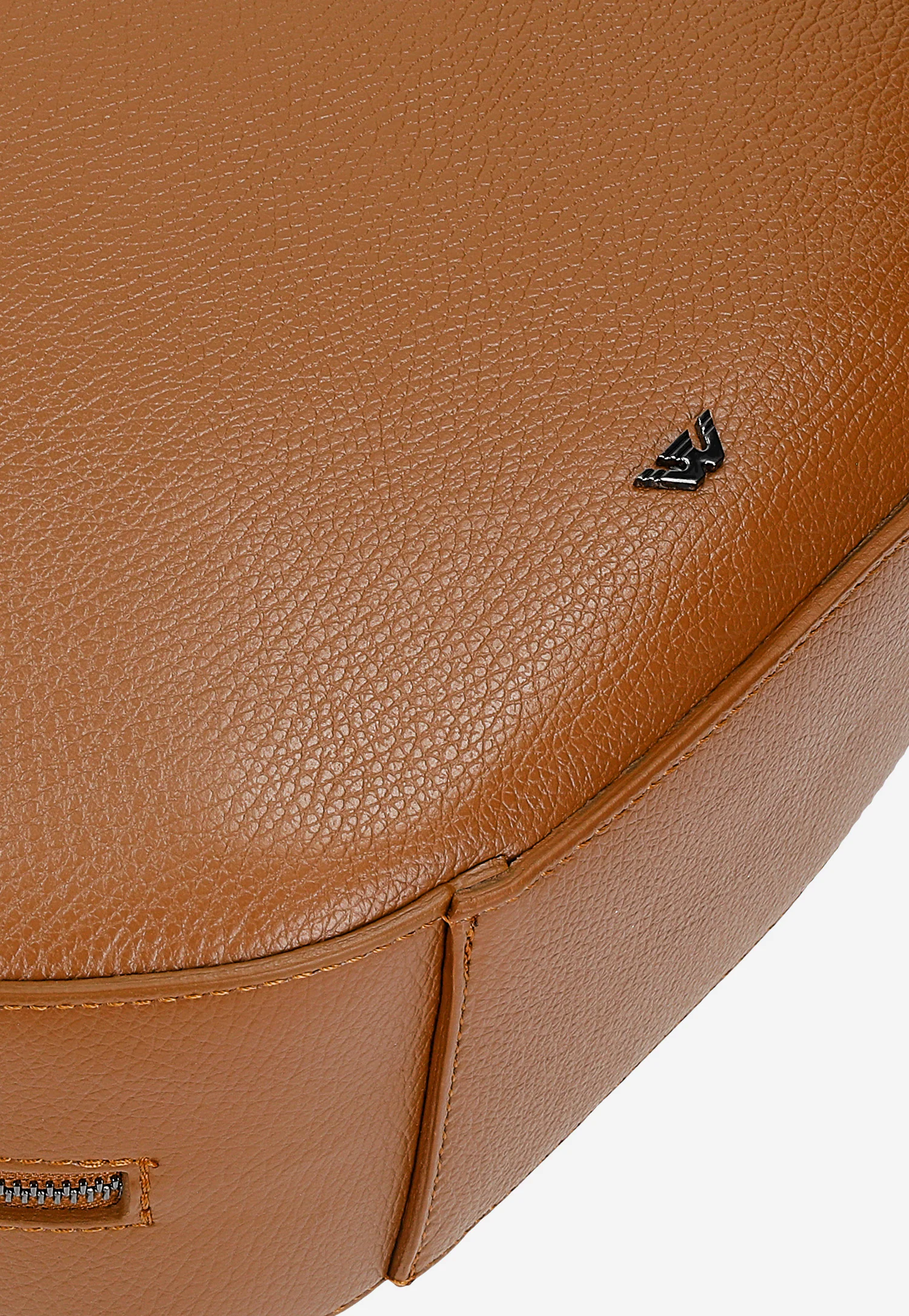 Duża skórzana brązowa torebka damska