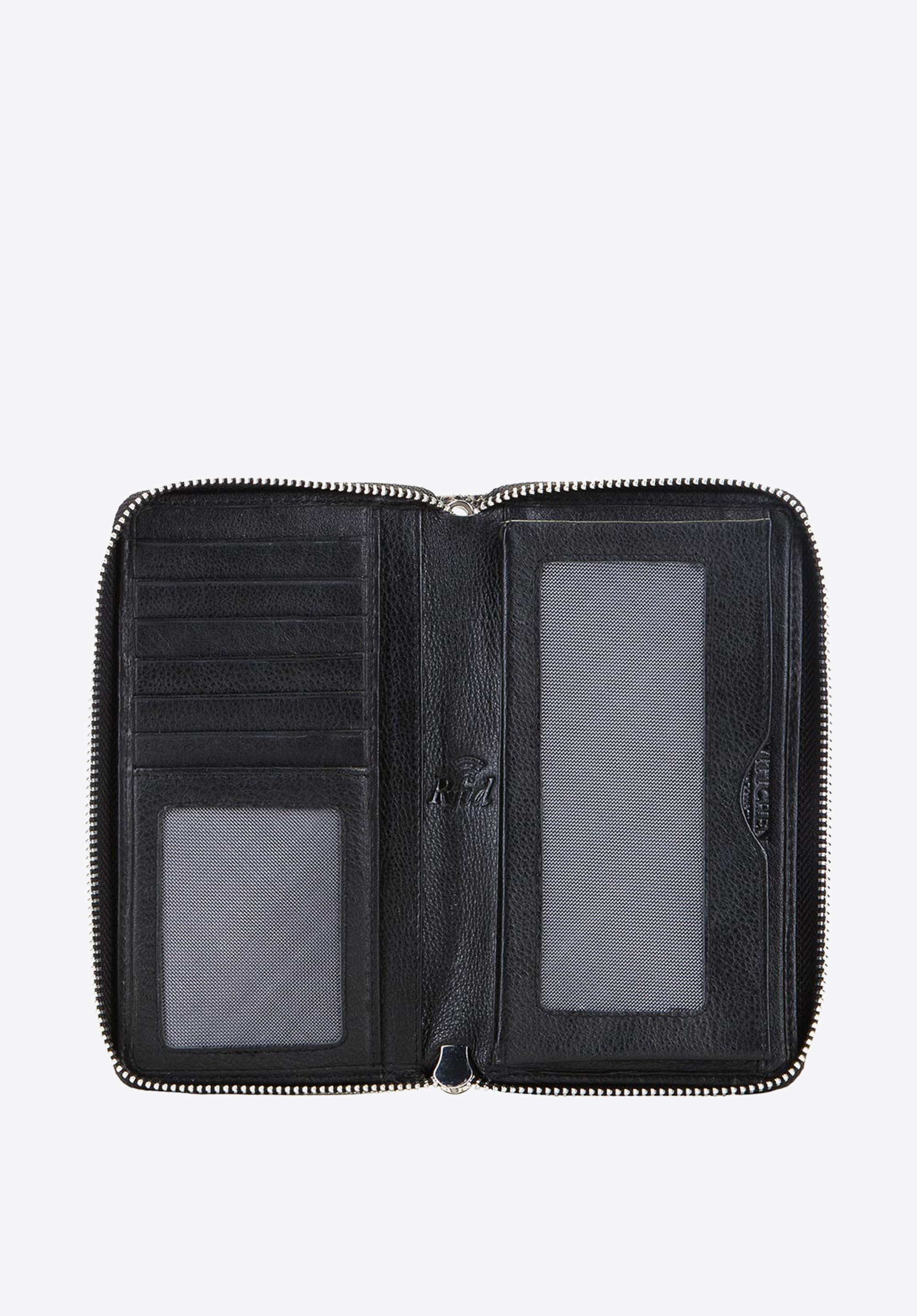 Damski portfel ze skóry lizard duży