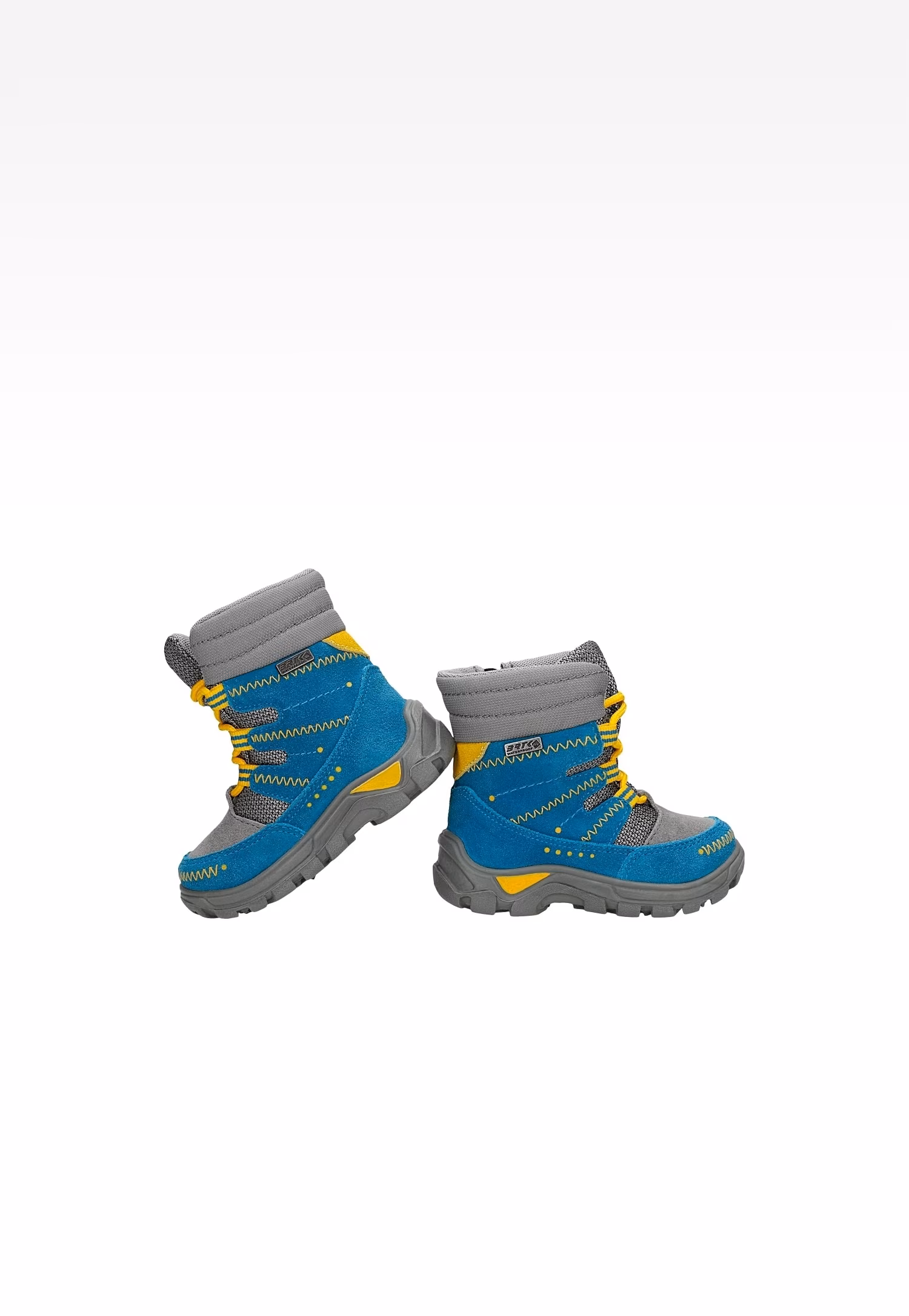 Trzewiki ocieplane BARTEK T-51579/0TF, turkusowo-szary