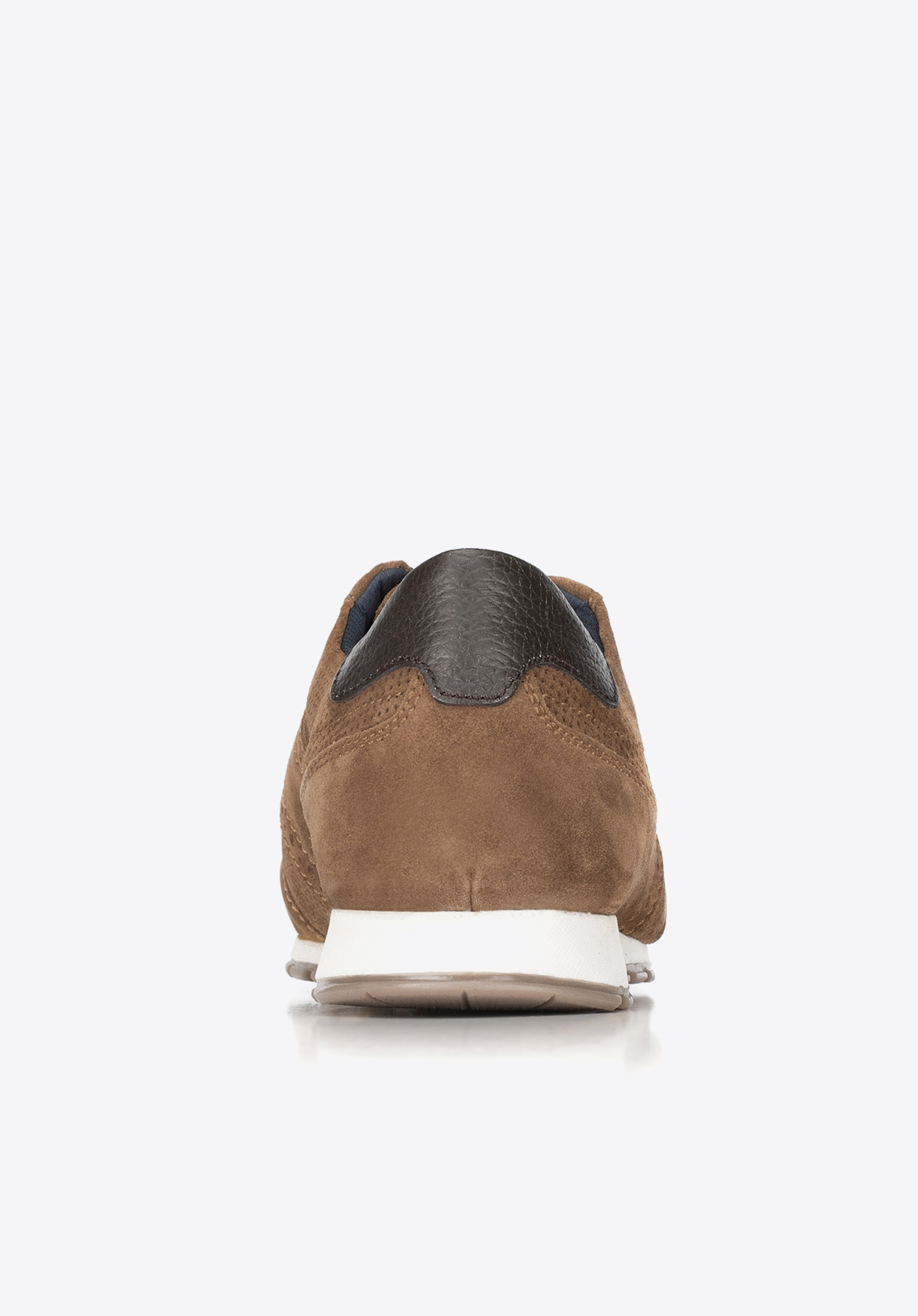 Męskie sneakersy zamszowe