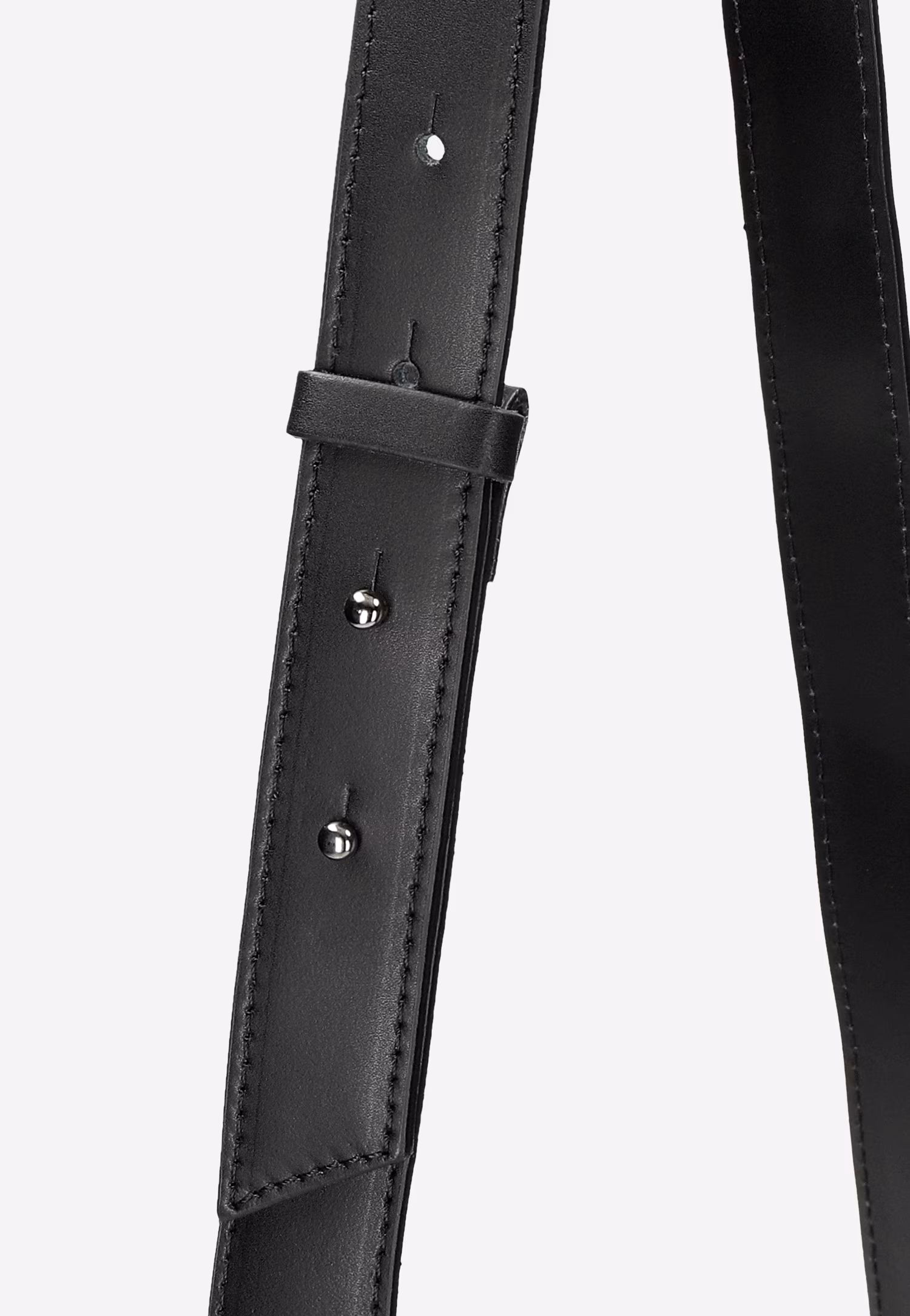 Czarna skórzana torebka damska typu kuferek