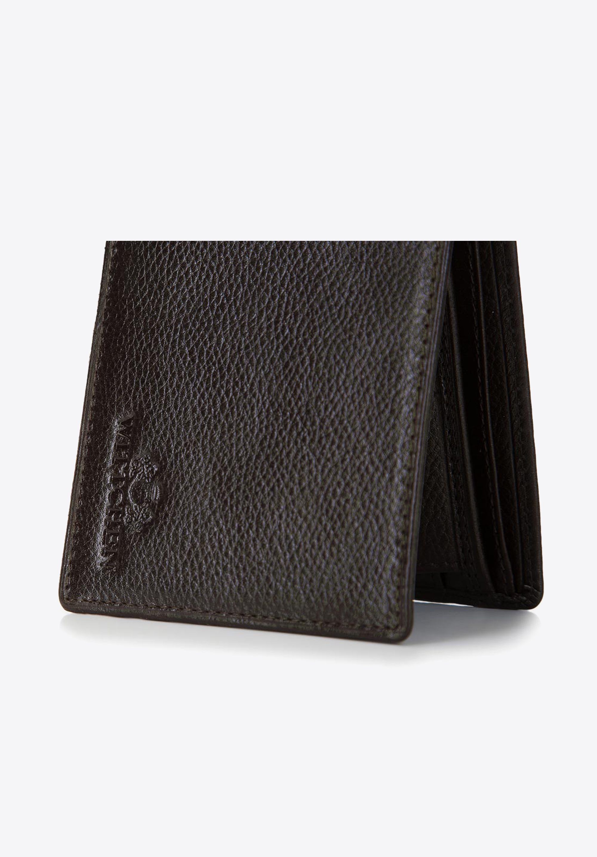 Męski portfel skórzany poziomy