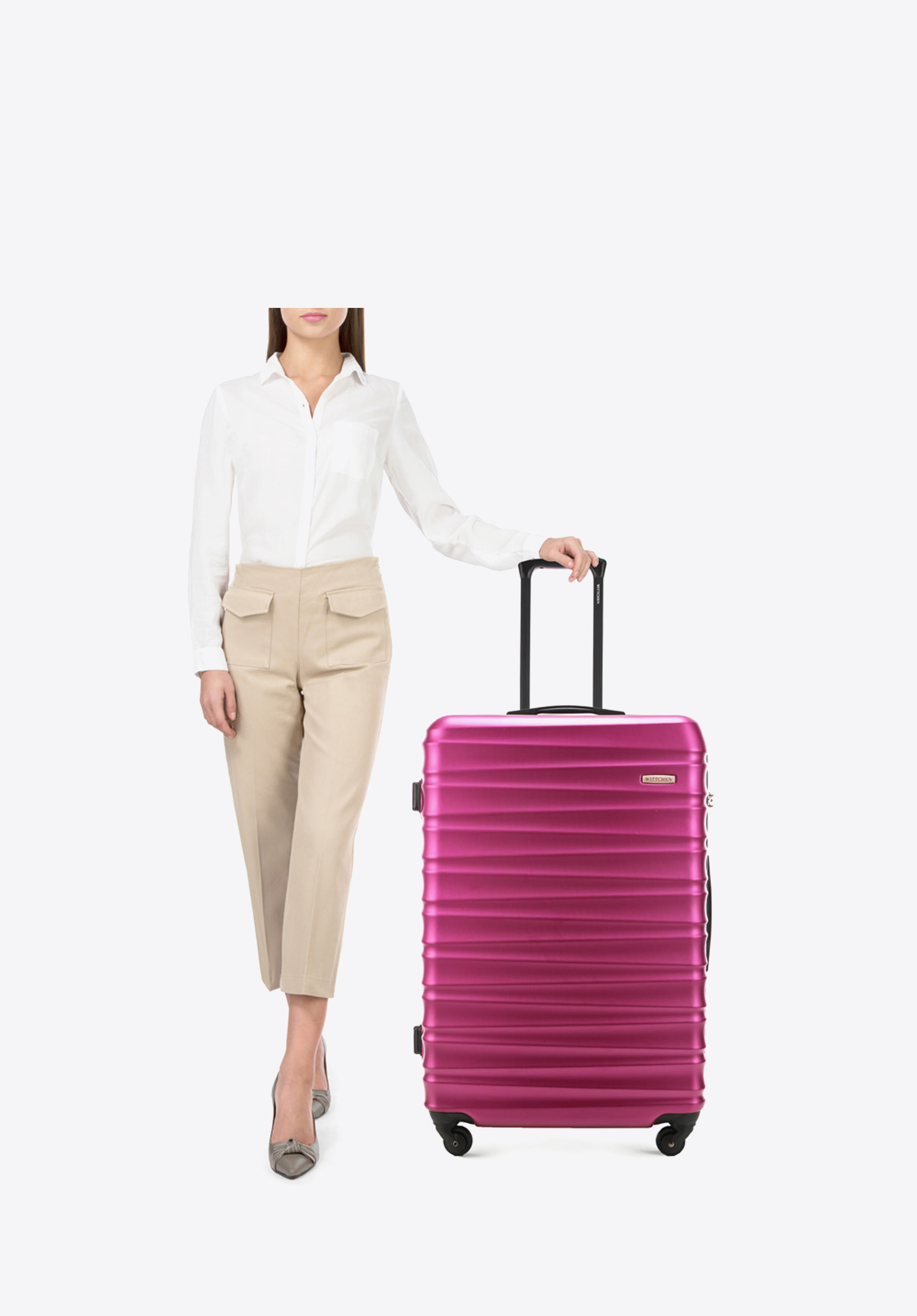 Kosmetyczka podróżna z ABS-u z żebrowaniem