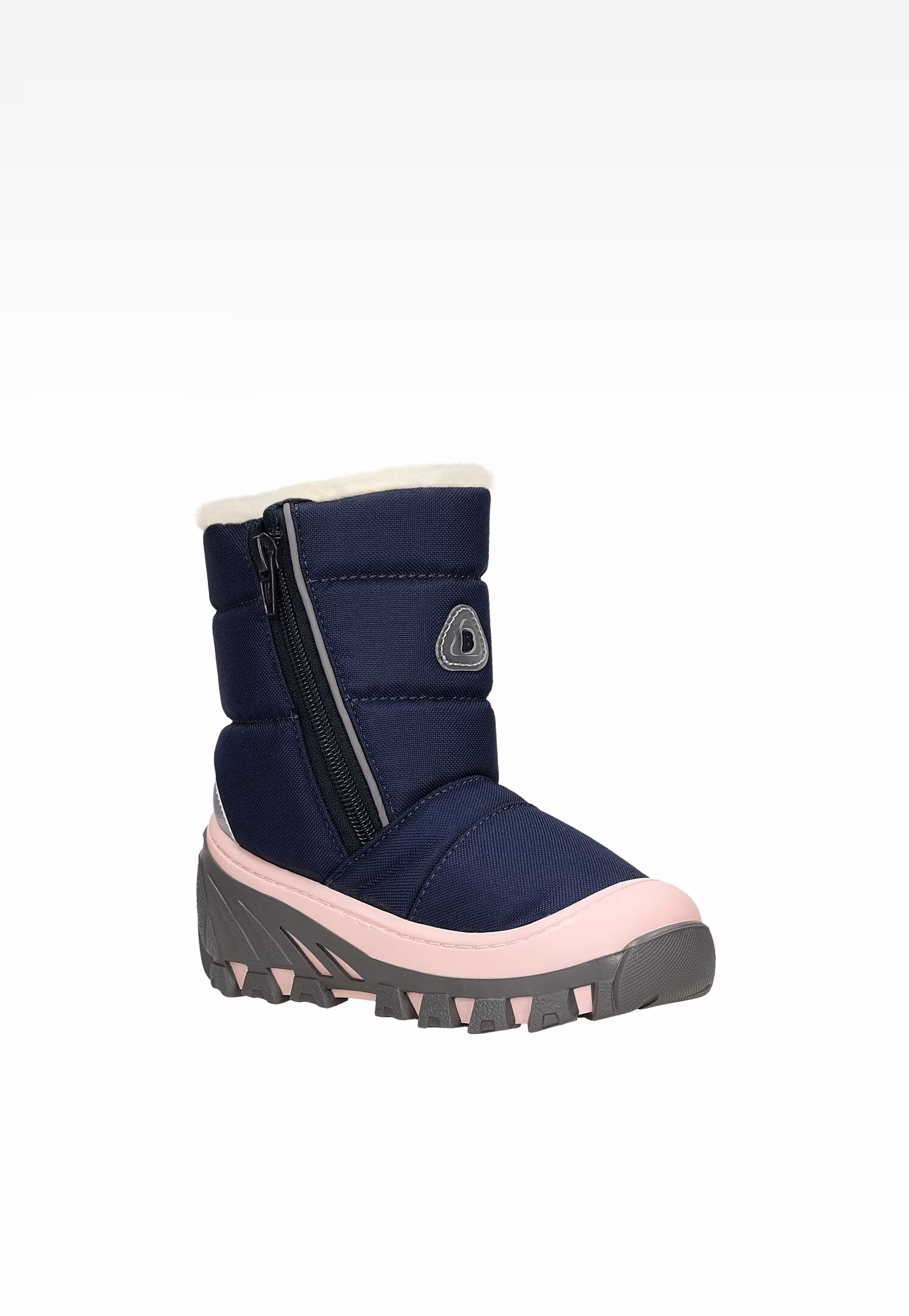 Jasnoróżowe śniegowce dla dziewczynki BARTEK 14625001