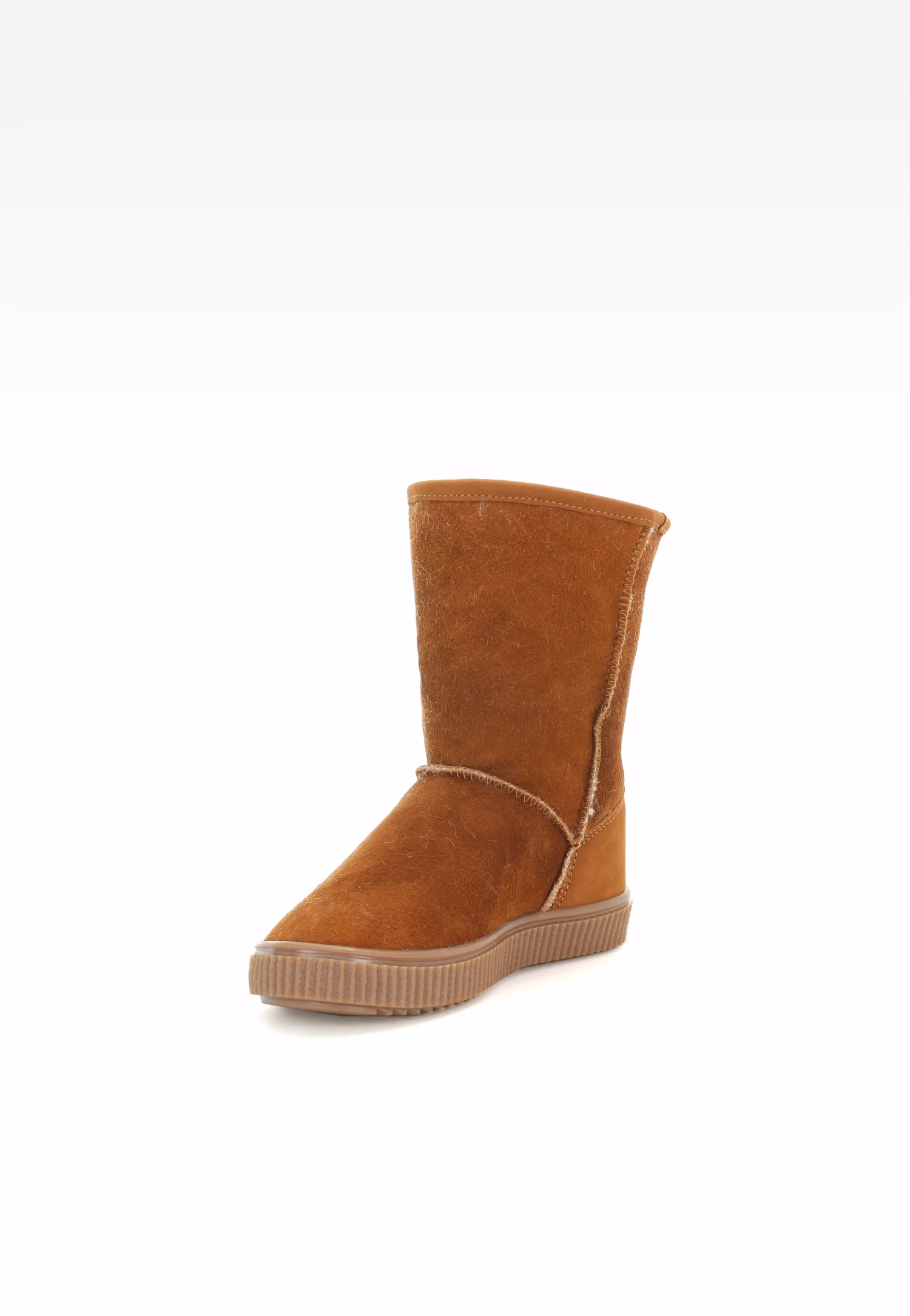 Botki ocieplane BARTEK T-447750/CAR, dla dziewcząt, brązowy