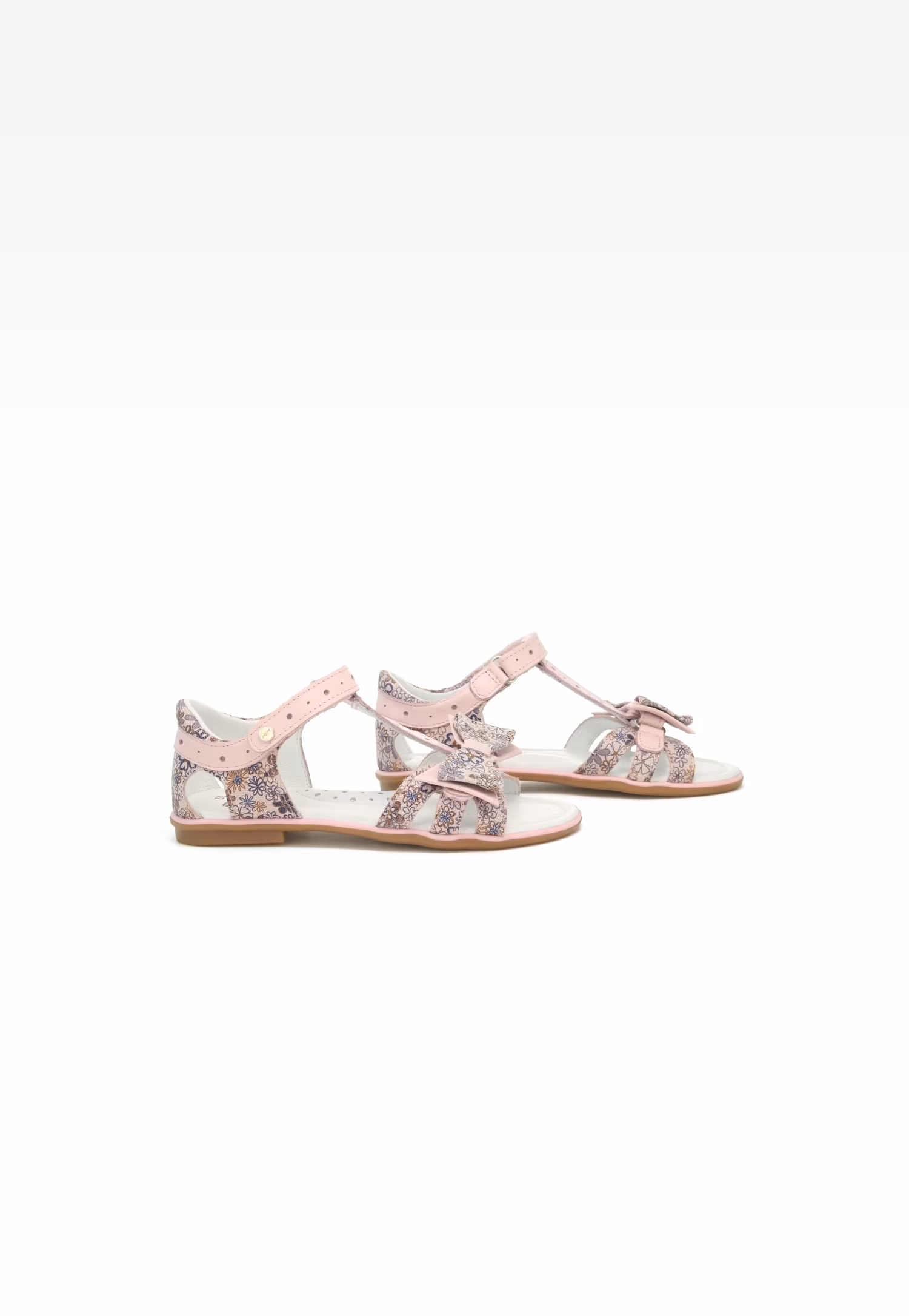 Sandały BARTEK 19182002 II, dla dziewcząt, ciemy róż